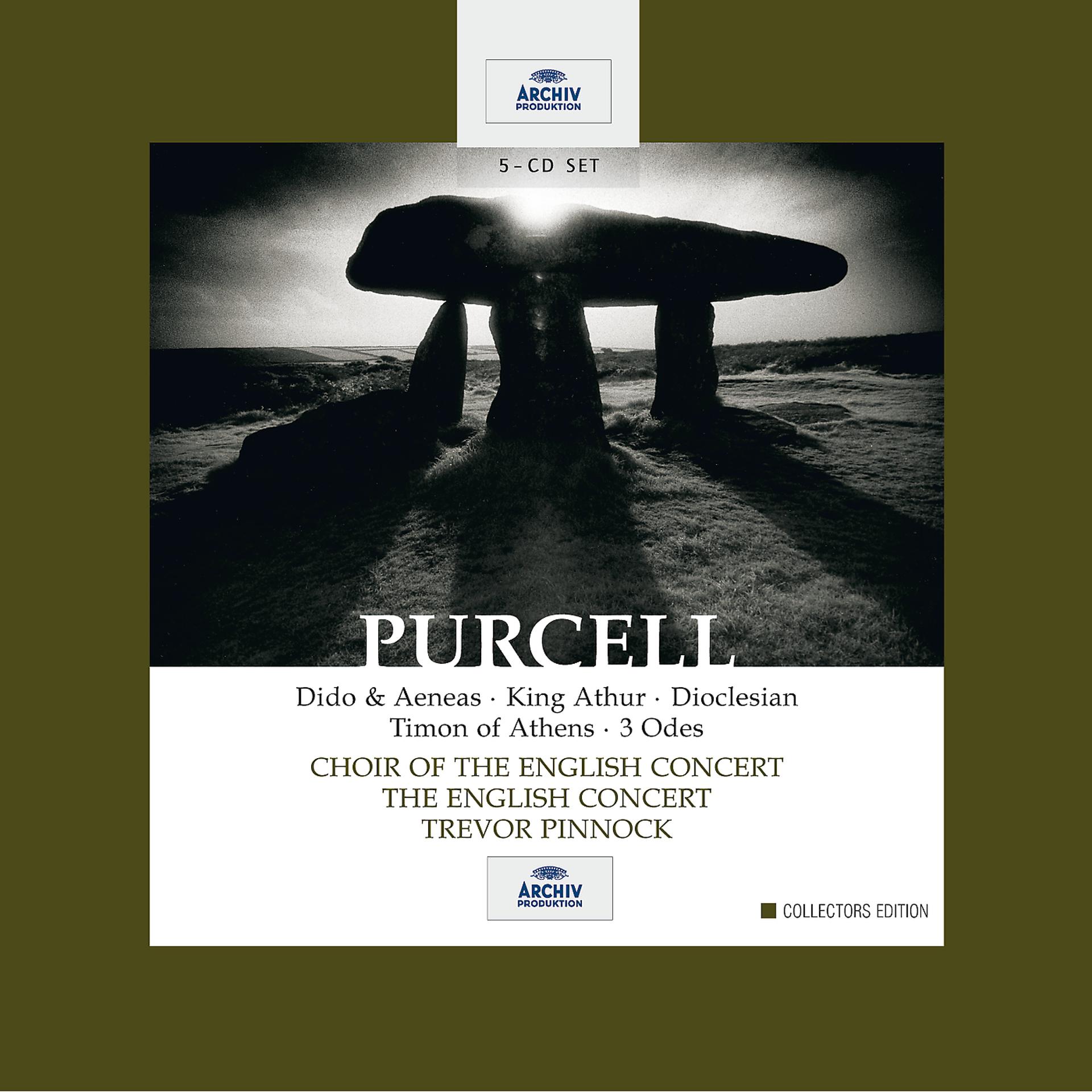 Постер альбома Purcell: Dido & Aeneas / King Arthur / Dioclesian / Timon of Athens / 3 Odes