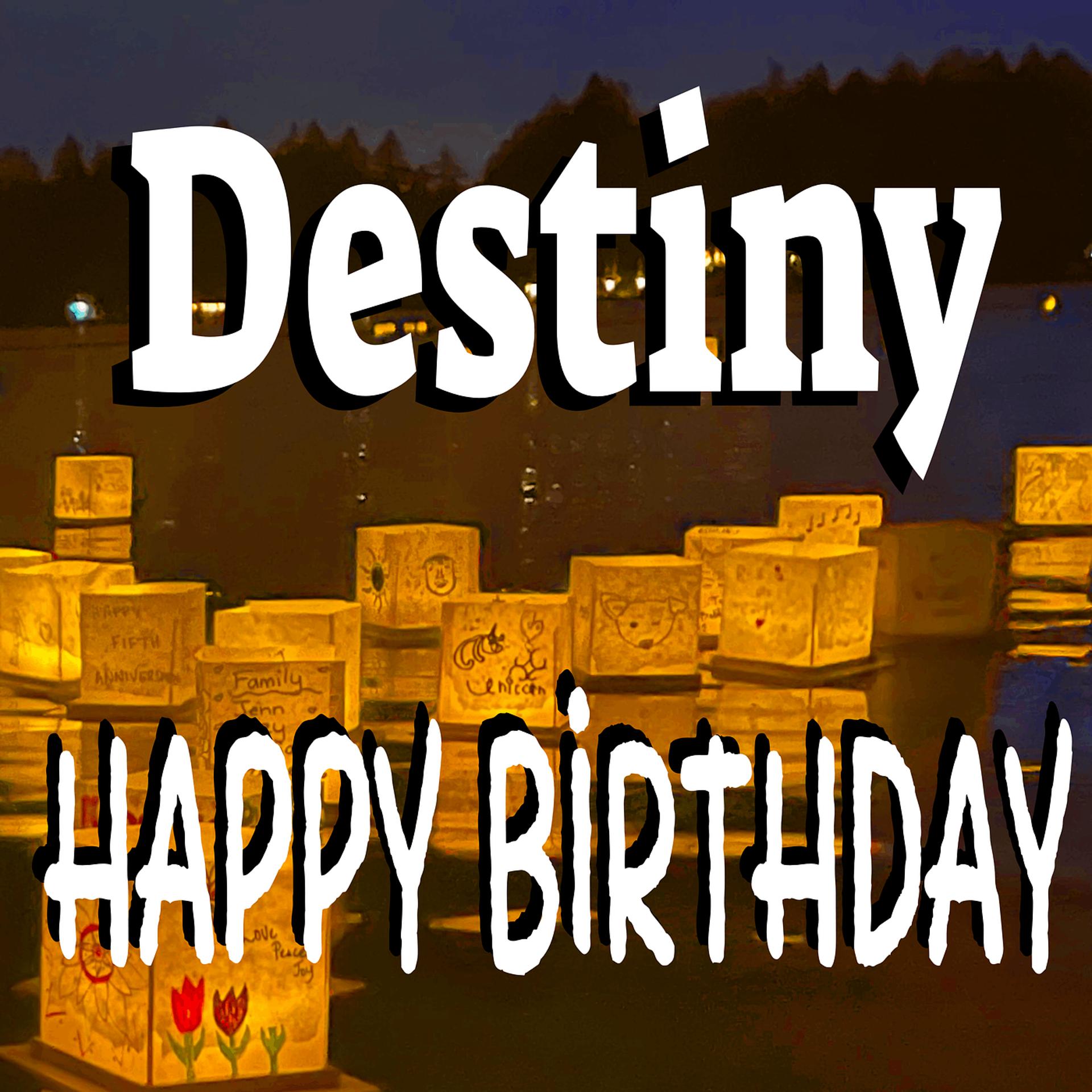 Постер альбома Happy Birthday Destiny