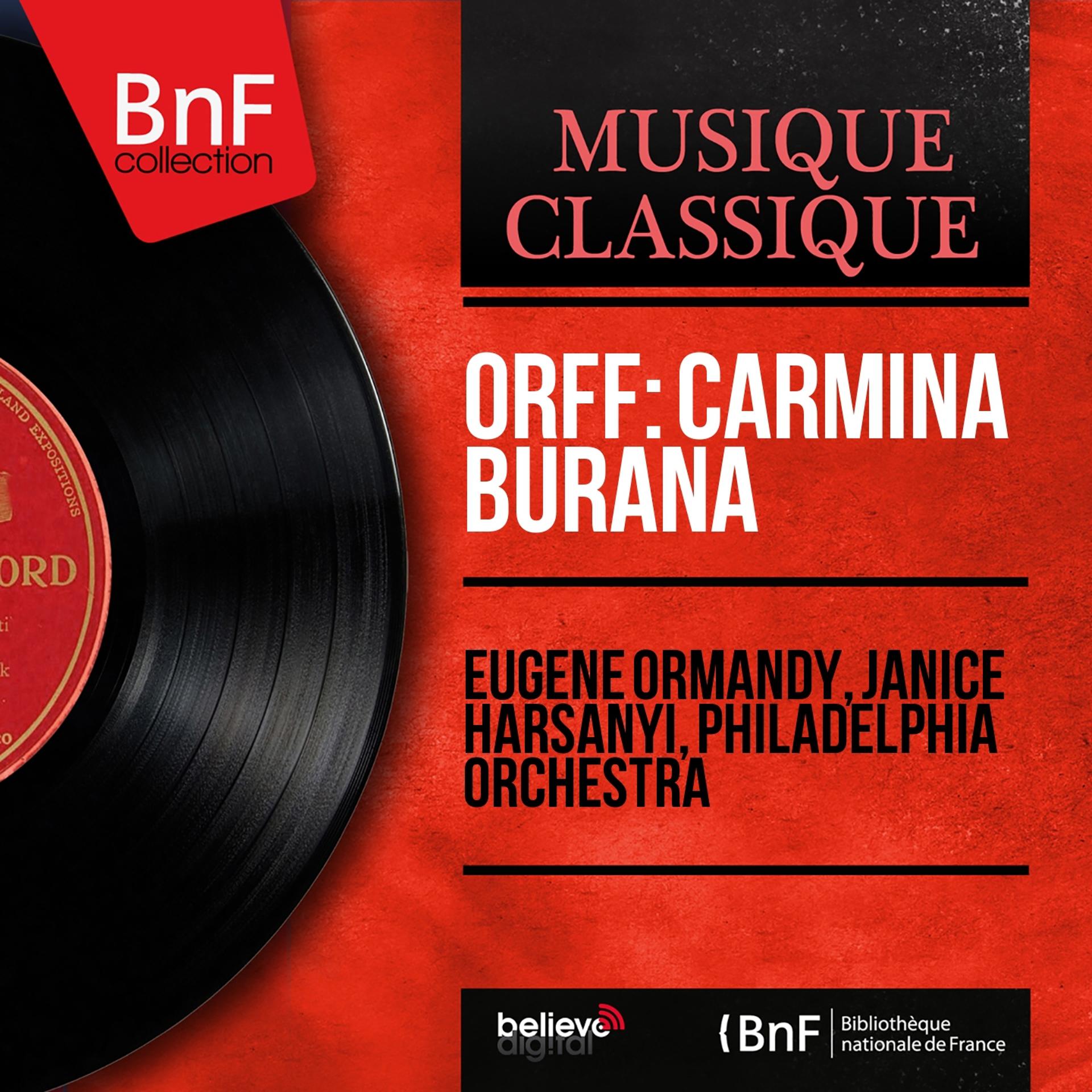 Постер альбома Orff: Carmina Burana (Stereo Version)