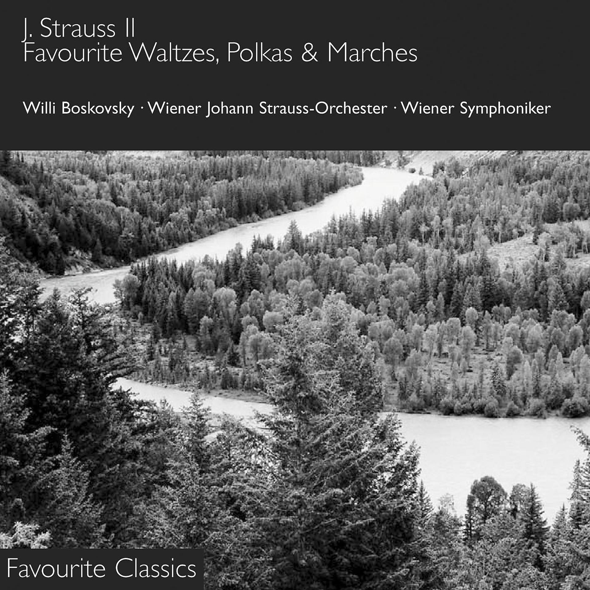 Постер альбома J. Strauss II - The Blue Danube