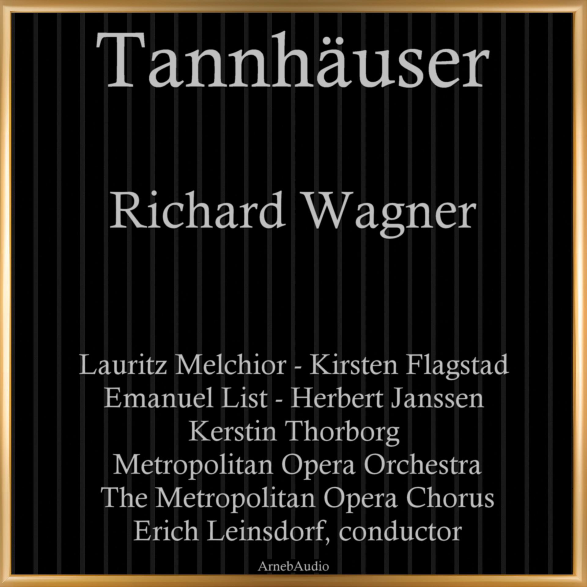 Постер альбома Richard Wagner: Tannhäuser