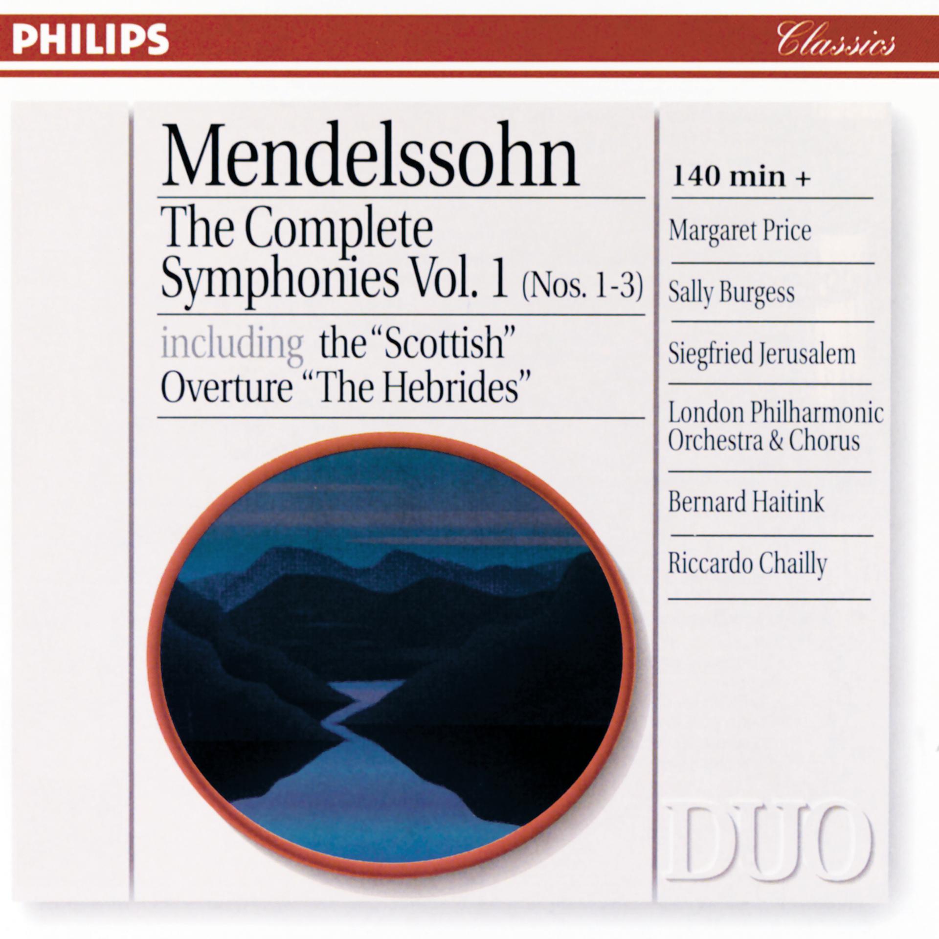 Постер альбома Mendelssohn: The Complete Symphonies Vol. 1