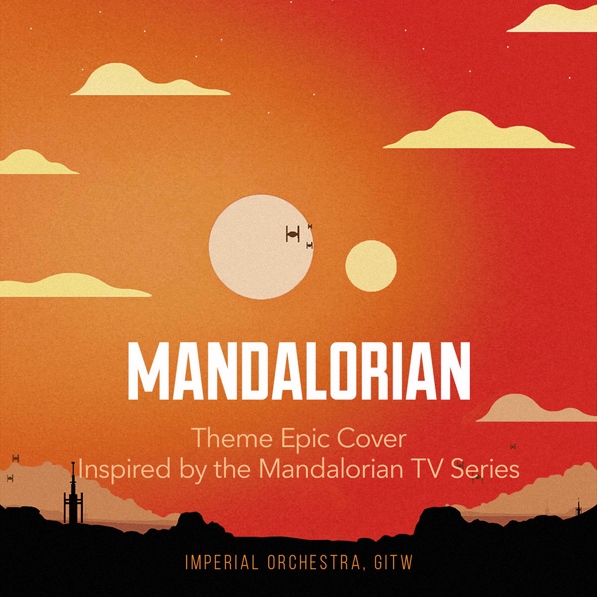 Постер альбома Mandalorian. Theme Epic Cover. Inspired by the Mandalorian TV Series