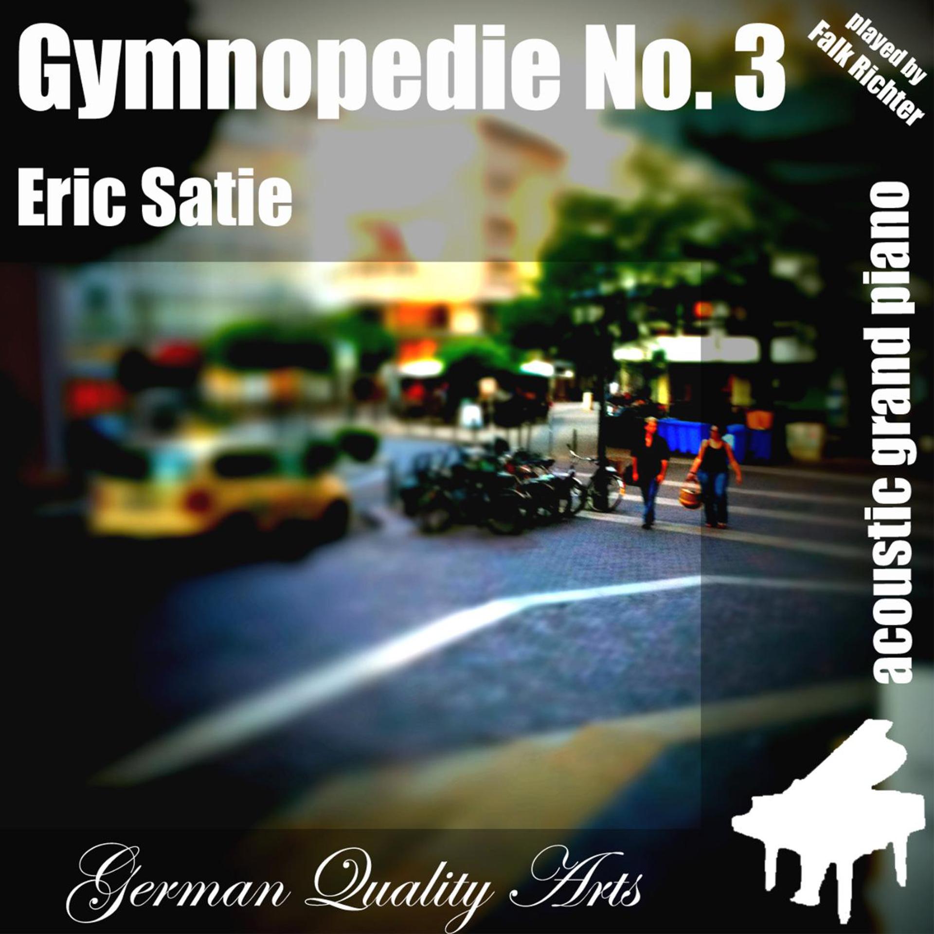 Постер альбома Gymnopedie No. 3 , n. 3 , Nr. 3 ( 3rd Gymnopedie ) [feat. Falk Richter]