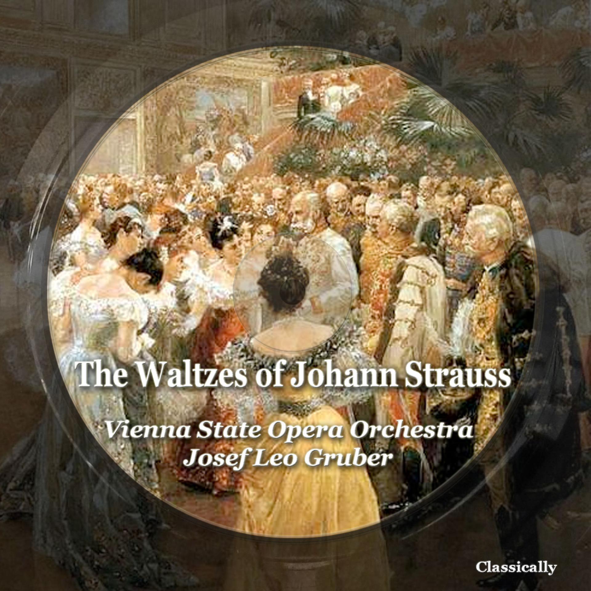 Постер альбома The Waltzes of Johann Strauss