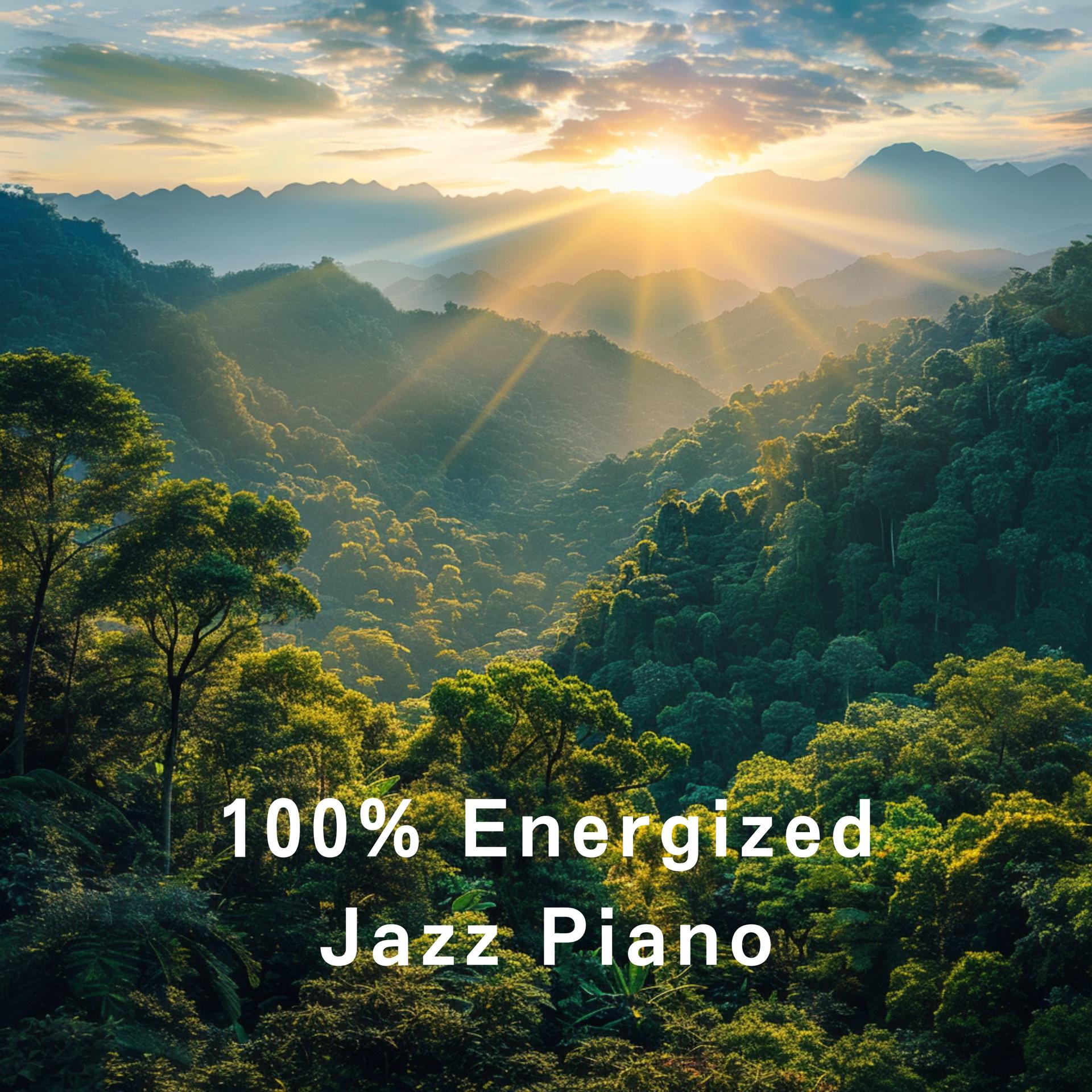 Постер альбома 100% Energized Jazz Piano
