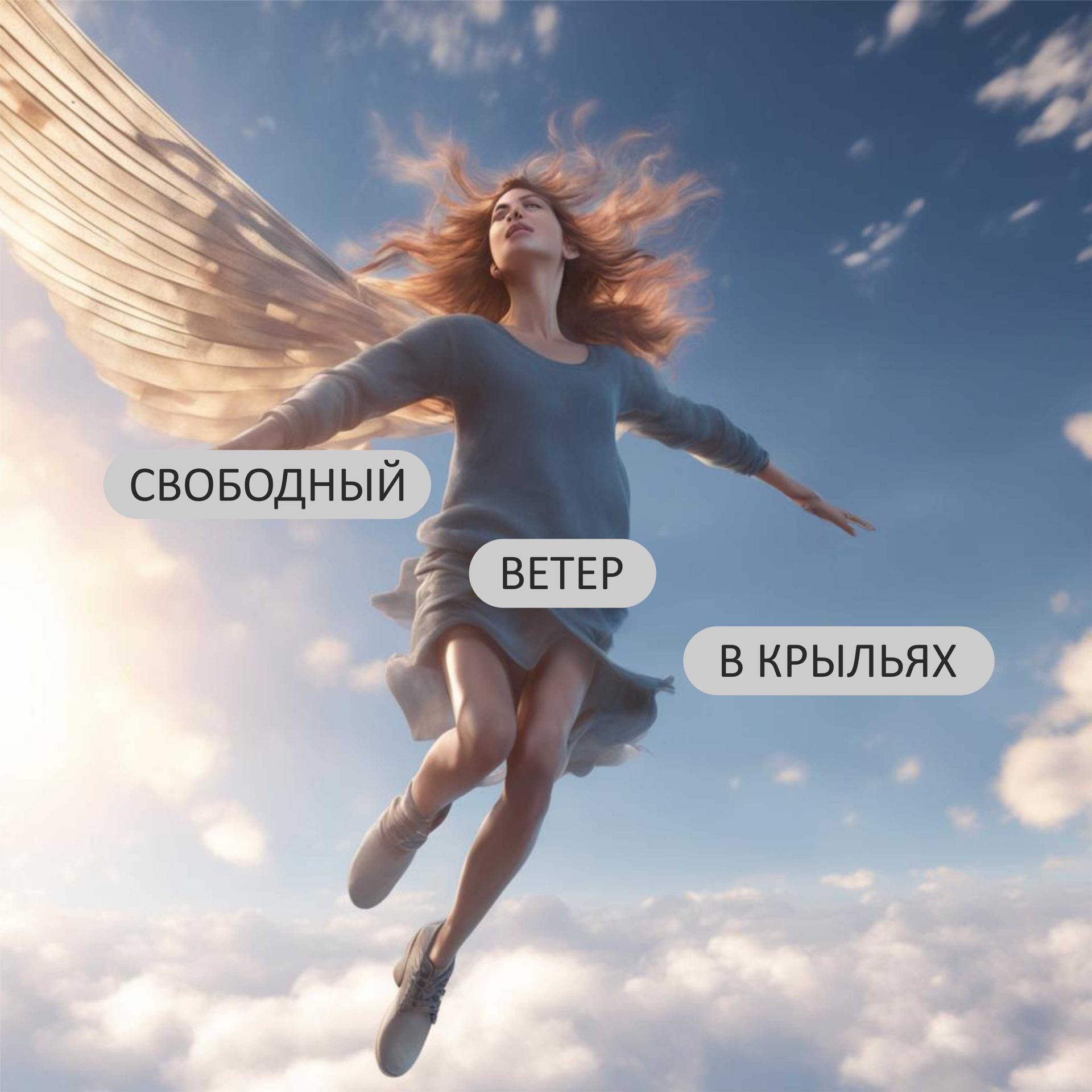 Постер альбома Свободный ветер в крыльях