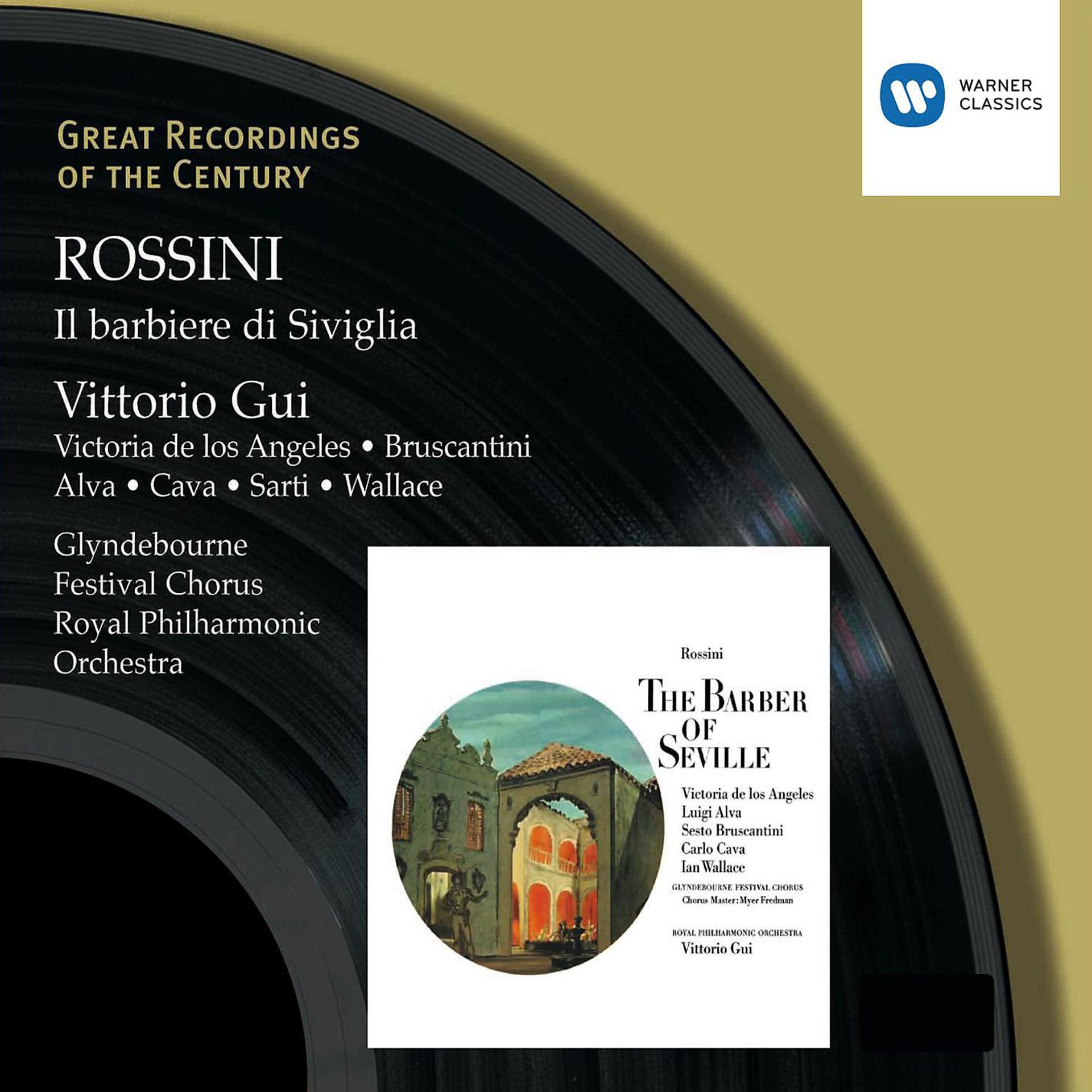 Постер альбома Great Recordings Of The Century - Rossini: Il Barbiere Di Siviglia