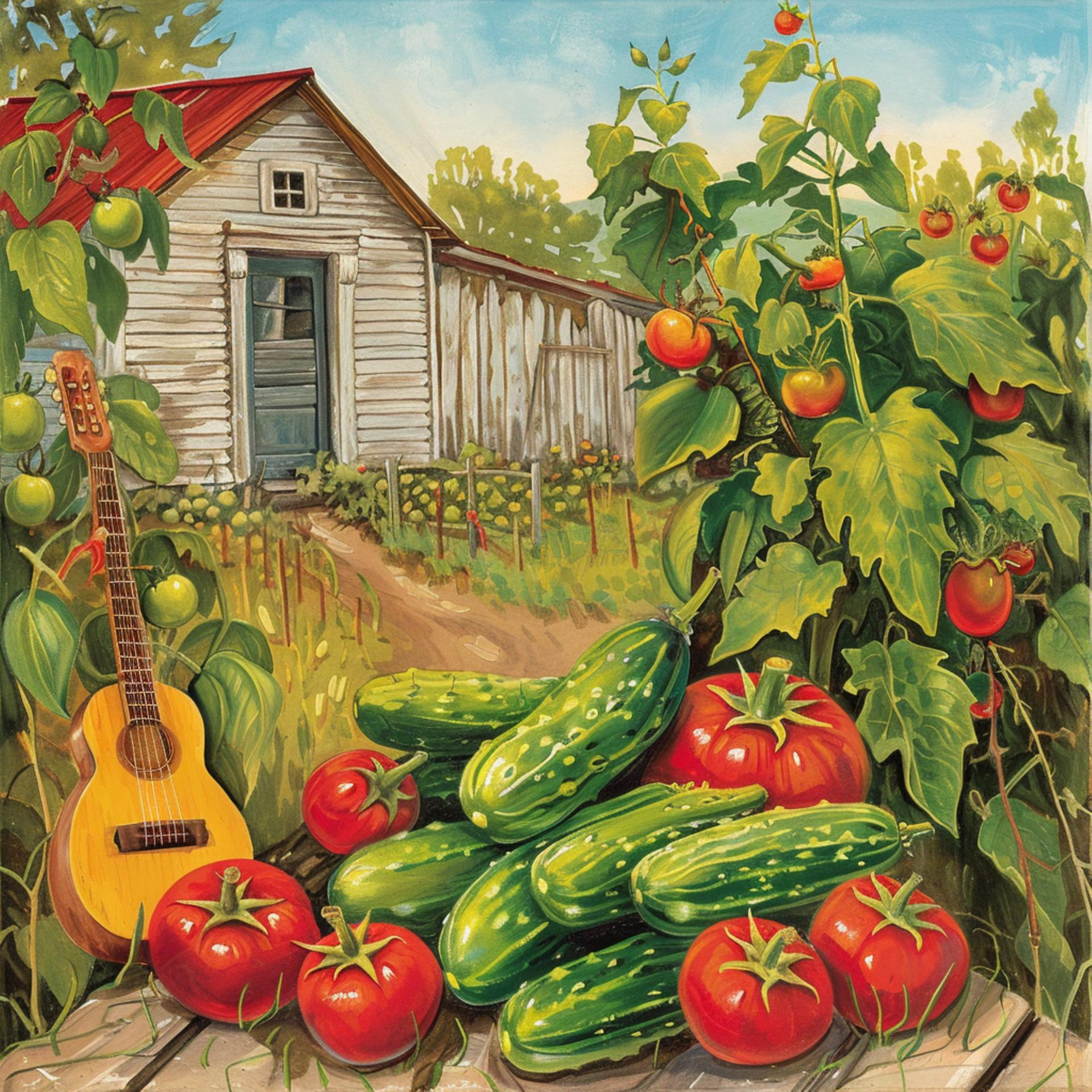 Постер альбома Огурчики помидорчики