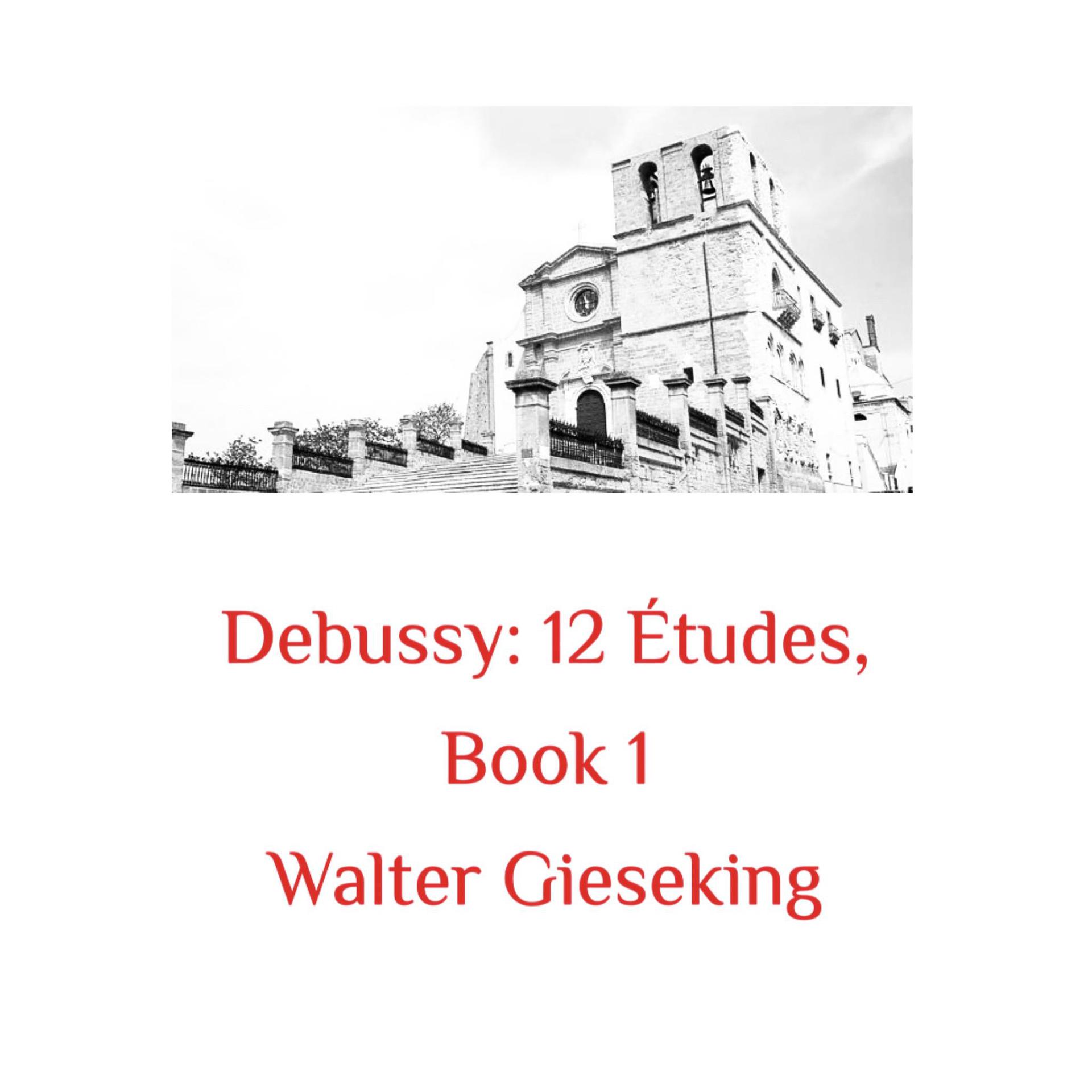 Постер альбома Debussy: 12 Études, Book 1