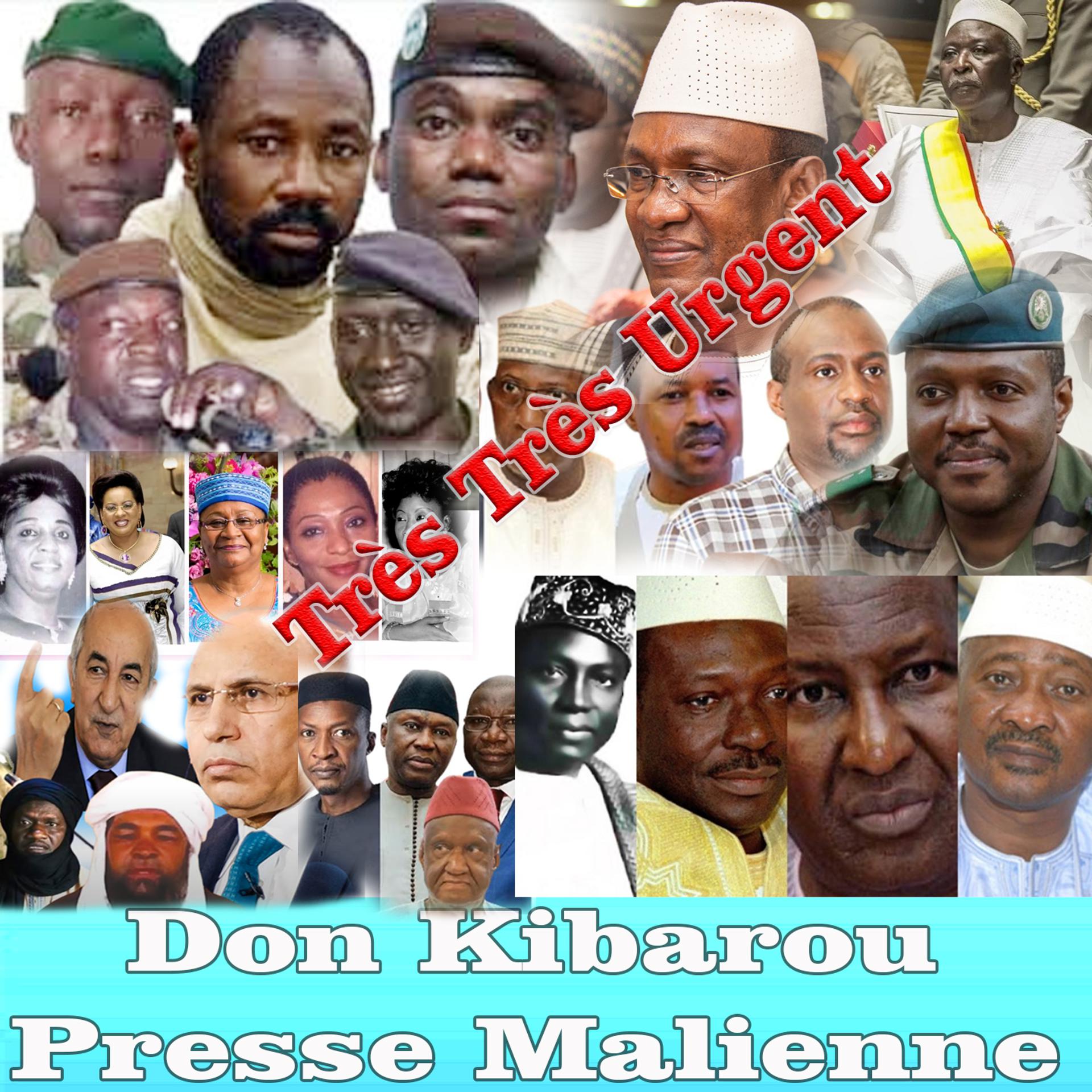 Постер альбома Très Très Urgent Don Kibarou Presse Malienne