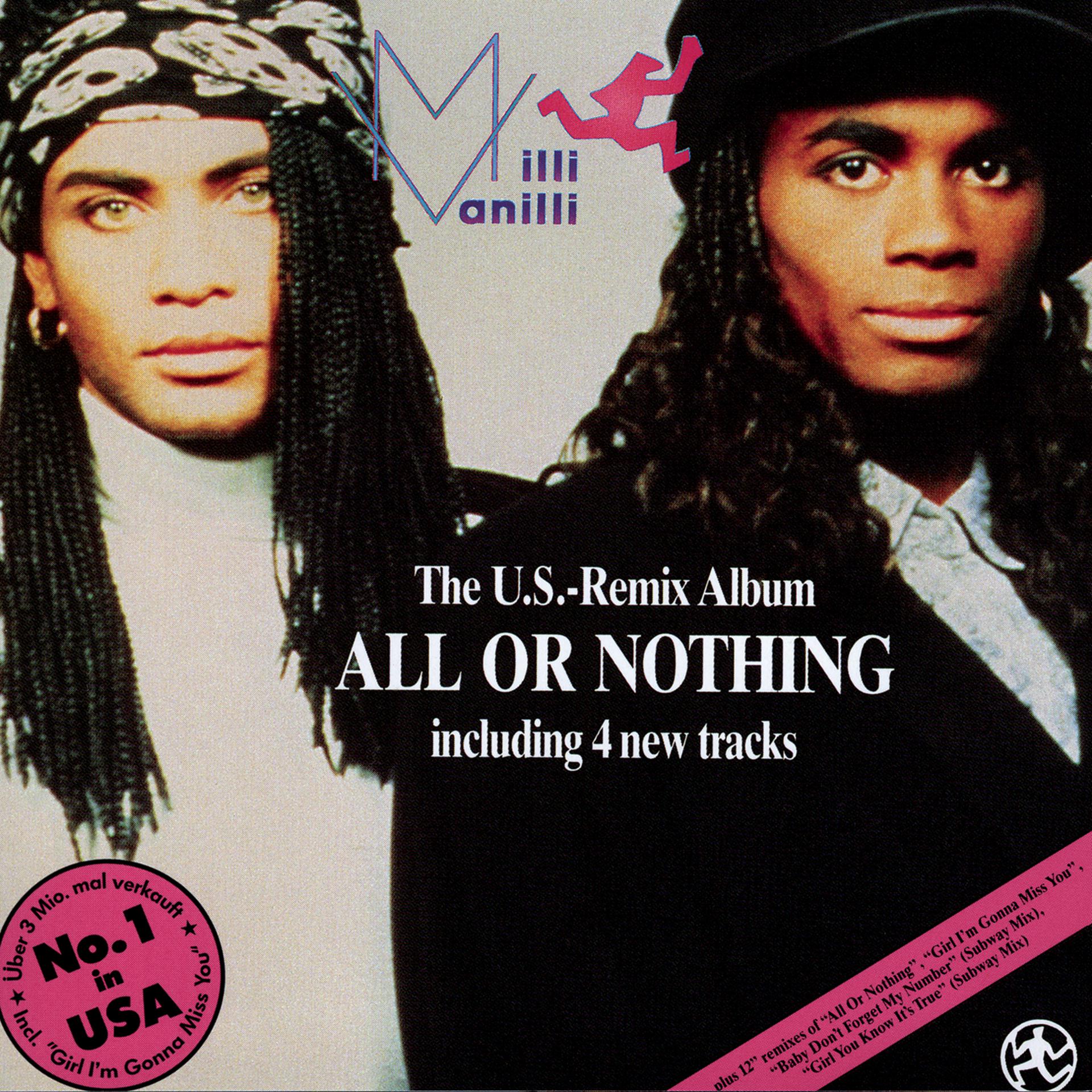 Постер альбома All Or Nothing US Remix Album