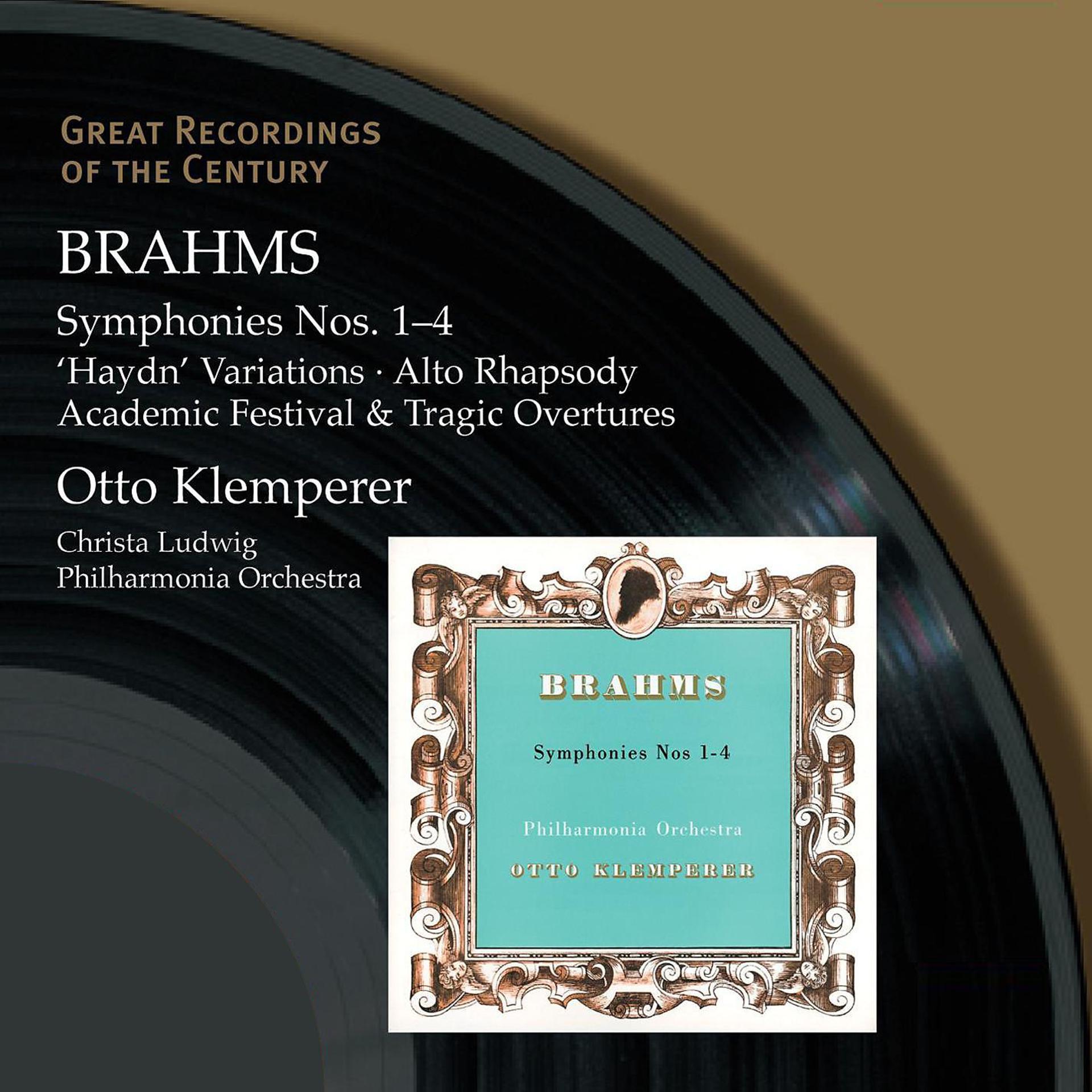 Постер альбома Brahms: Symphonies Nos. 1-4