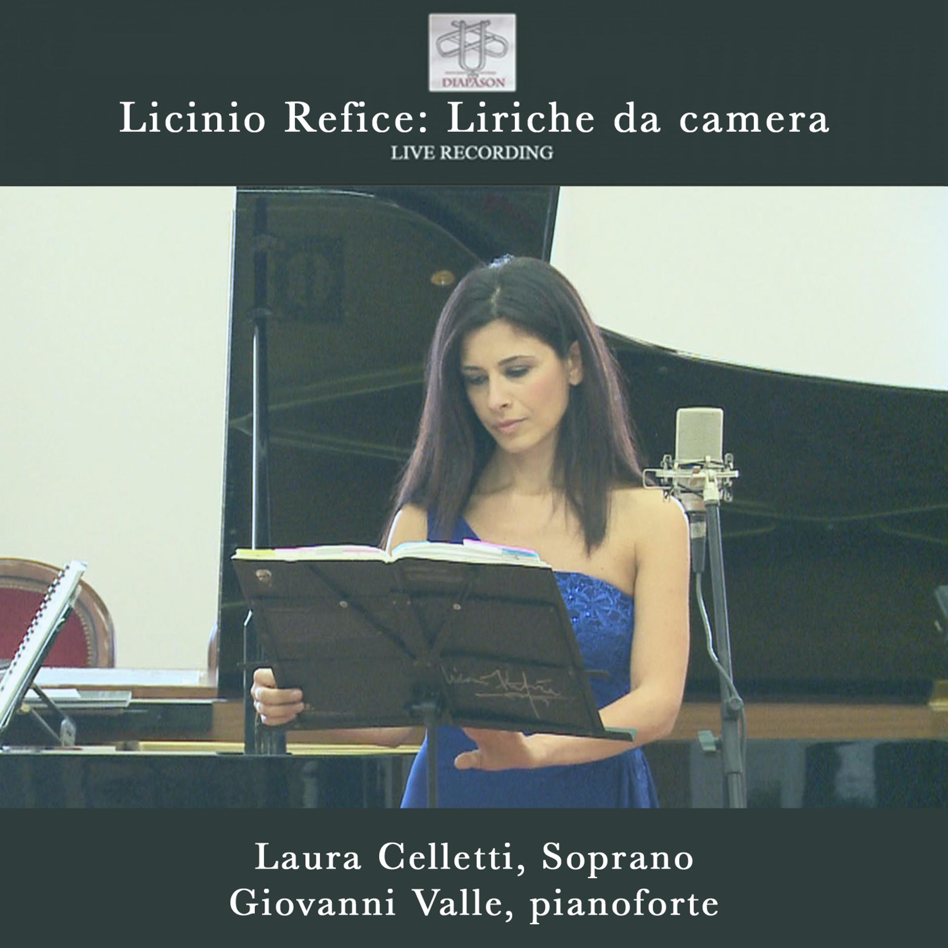 Постер альбома Licinio Refice: Liriche da camera