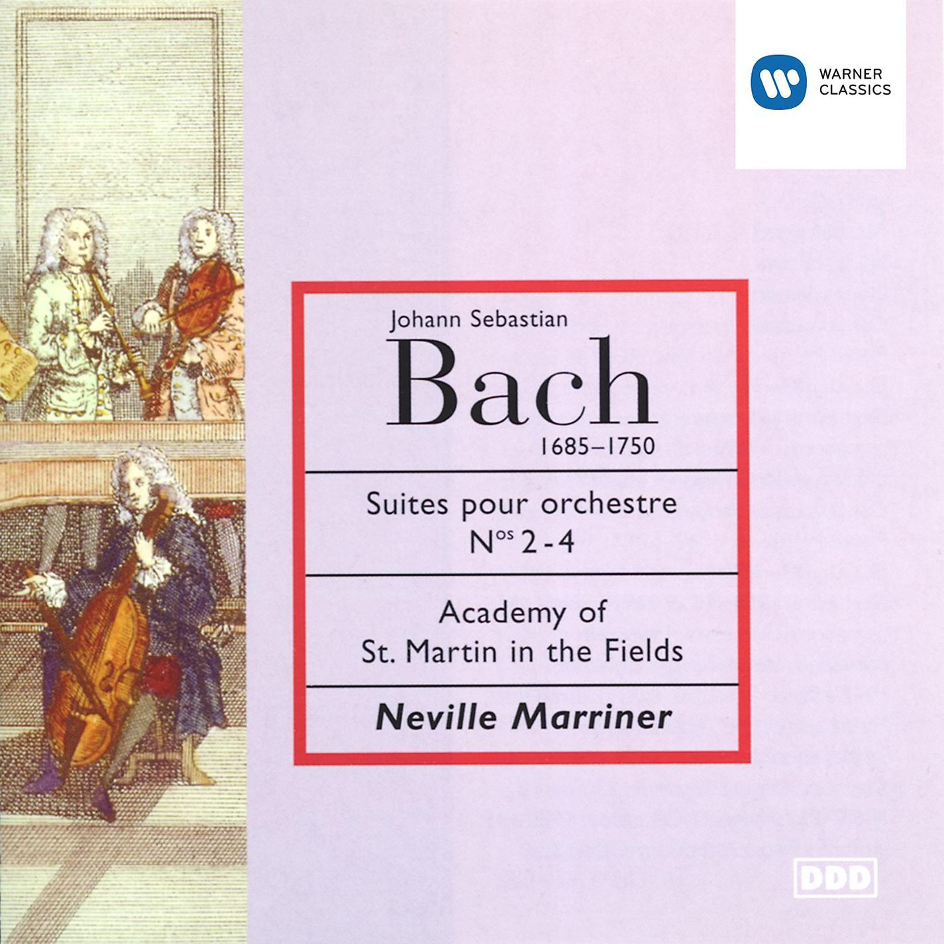 Постер альбома Bach: Suites pour orchestre, Nos. 2 - 4