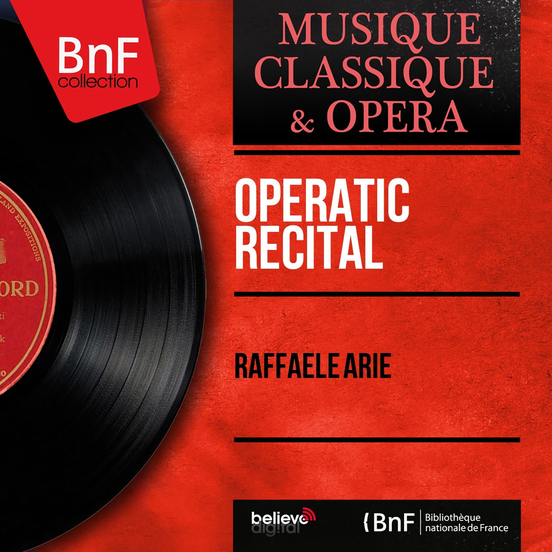Постер альбома Operatic Recital (Mono Version)