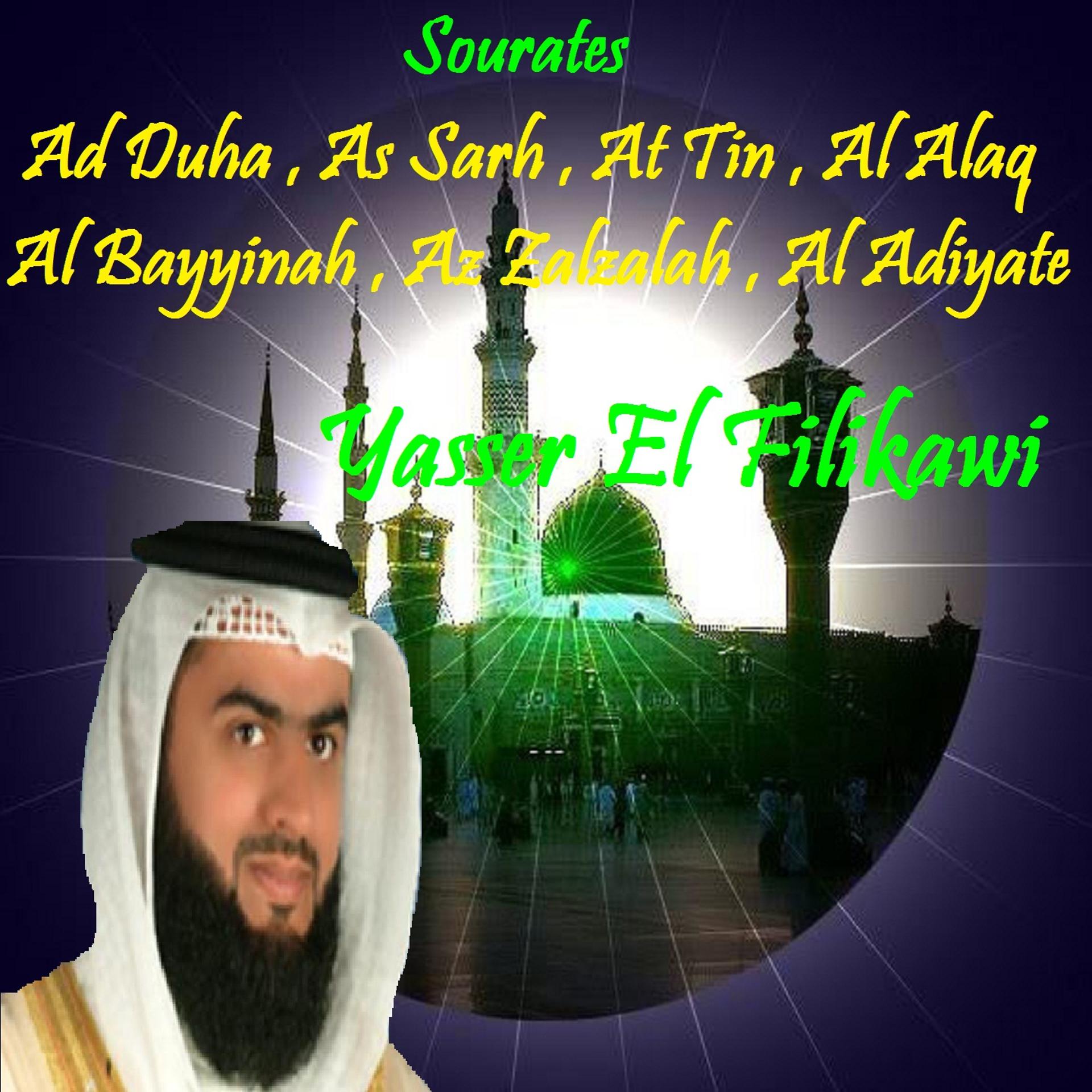 Постер альбома Sourates Ad Duha , As Sarh , At Tin , Al Alaq , Al Bayyinah , Az Zalzalah , Al Adiyate