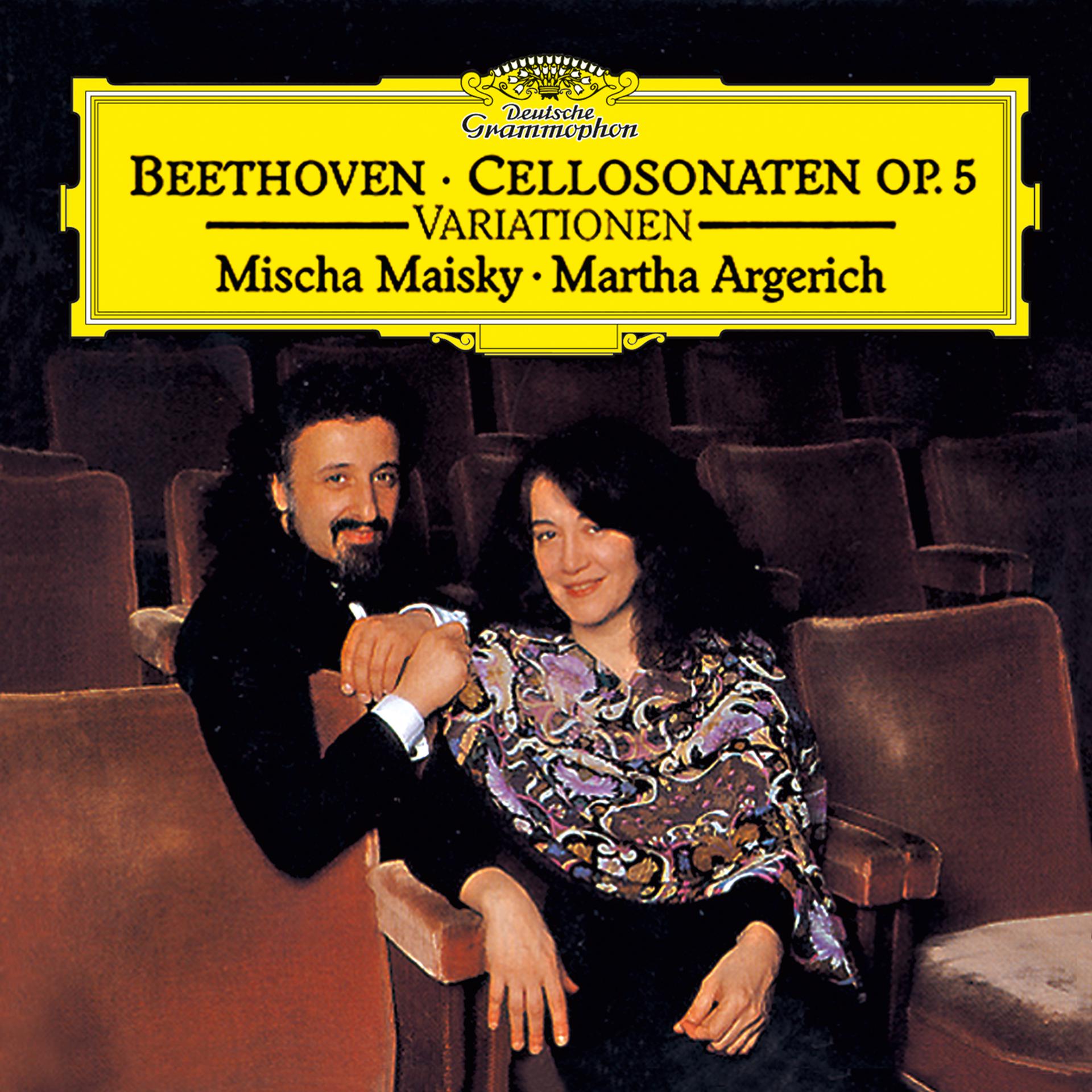 Постер альбома Beethoven: 12 Variations On "Ein Mädchen oder Weibchen" For Cello And Piano, Op. 66; Sonatas For Cello And Piano, Op. 5; 7 Variations On "Bei Männern, welche Liebe fühlen", For Cello And Piano, WoO 46