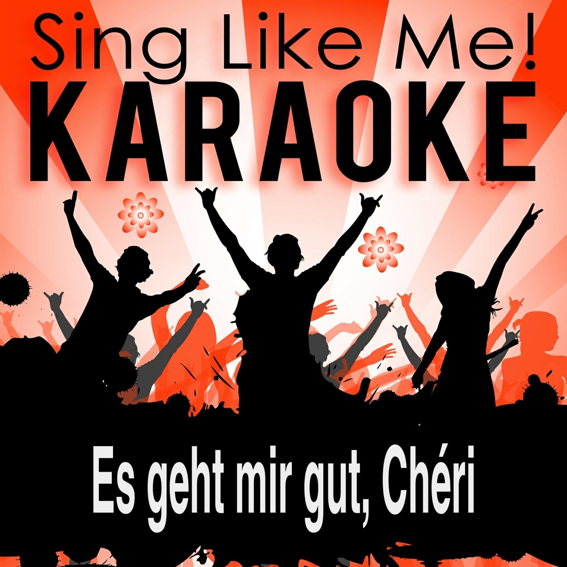 Постер альбома Es geht mir gut, Chéri (Karaoke Version) (Originally Performed By Mireille Mathieu)