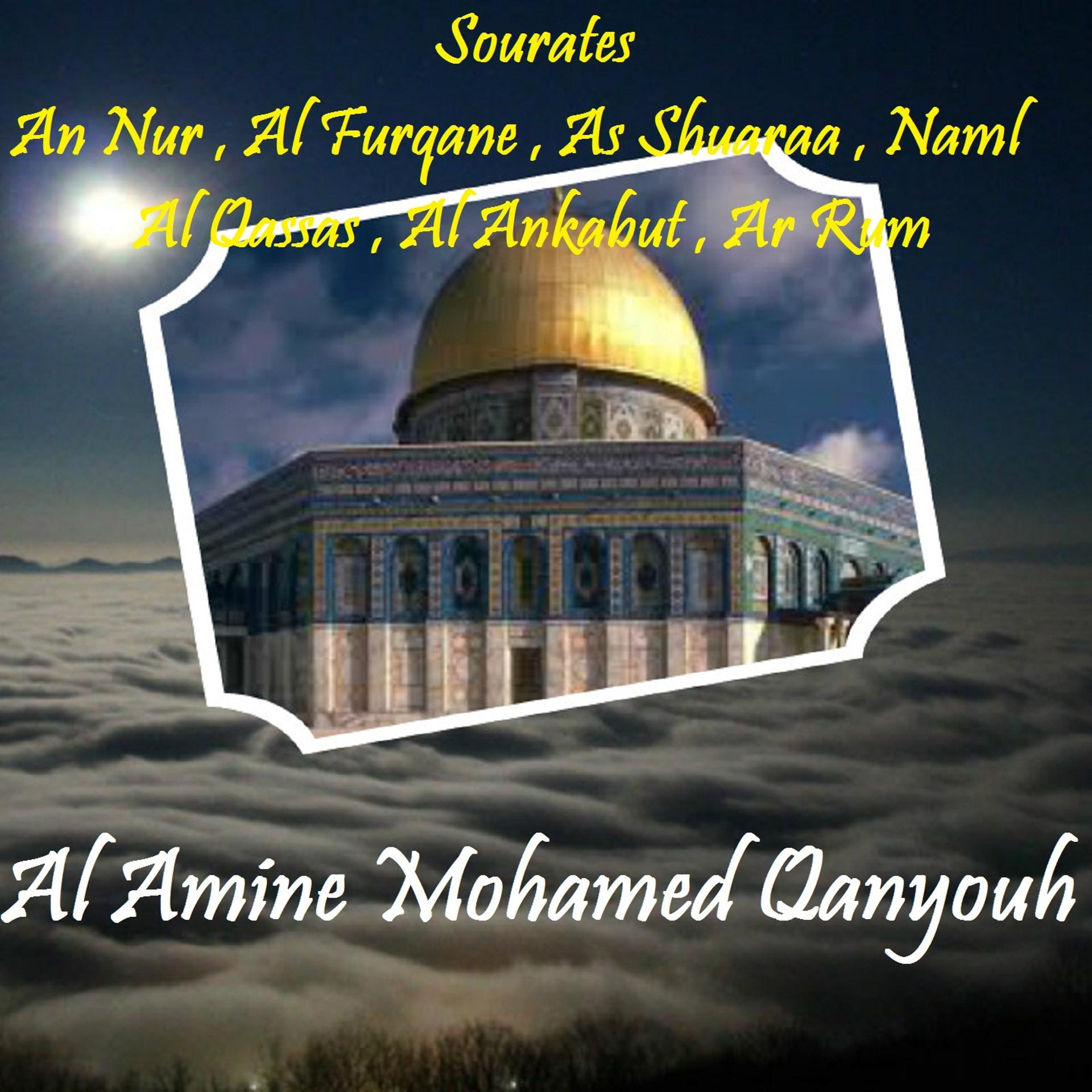 Постер альбома Sourates An Nur , Al Furqane , As Shuaraa , Naml , Al Qassas , Al Ankabut , Ar Rum