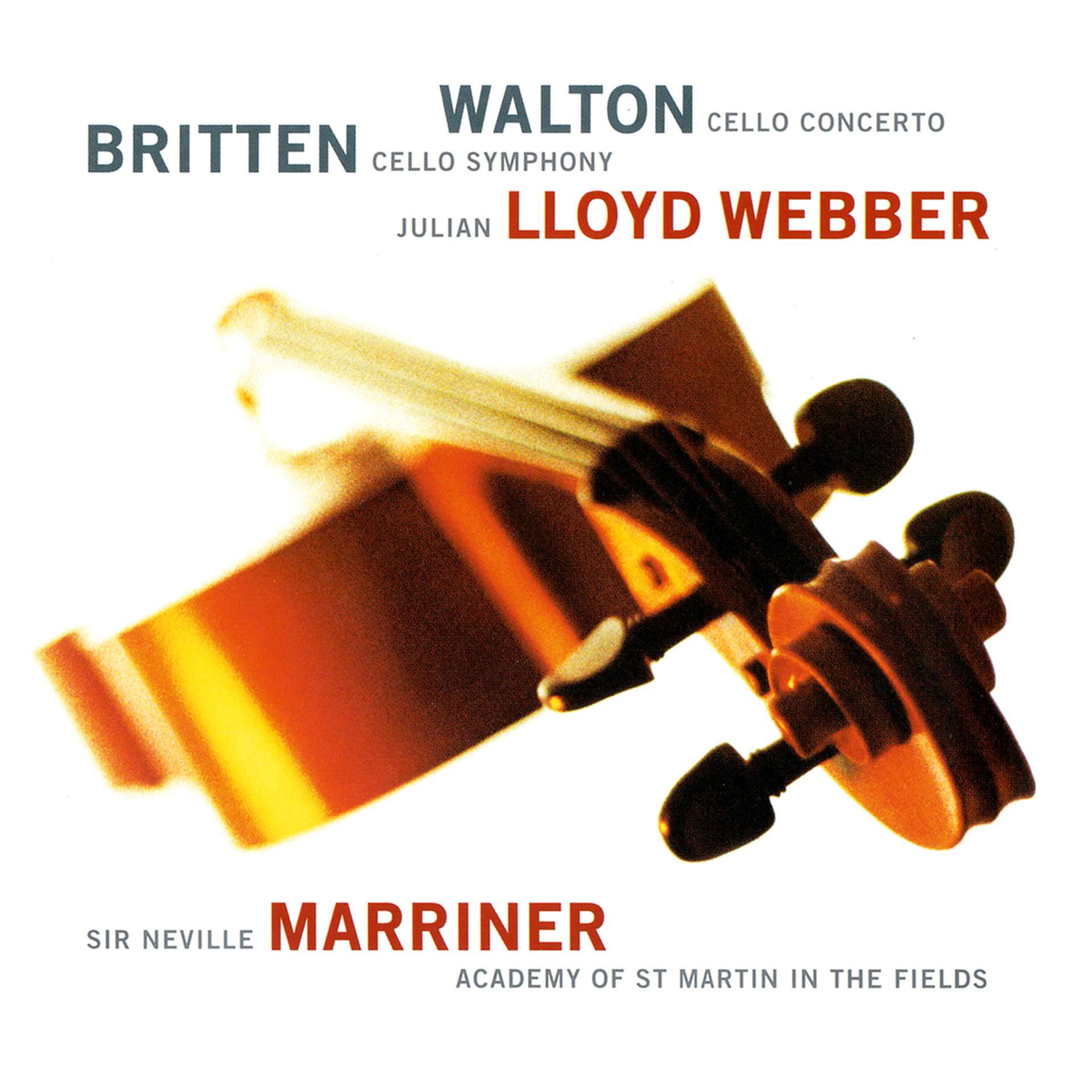 Постер альбома Britten: Cello Symphony / Walton: Cello Concerto