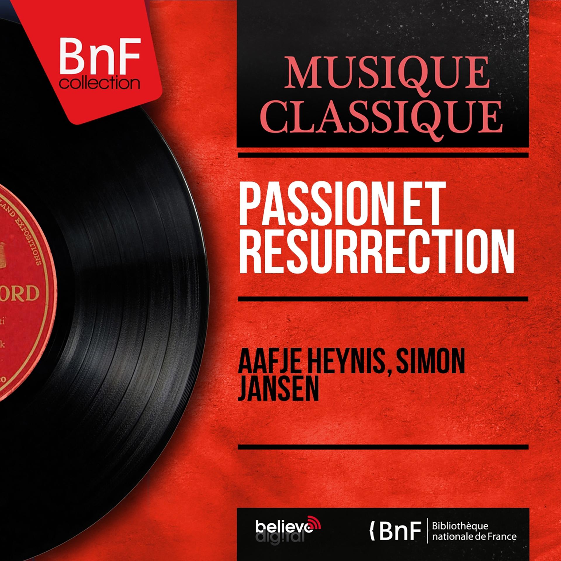 Постер альбома Passion et Résurrection (Mono Version)