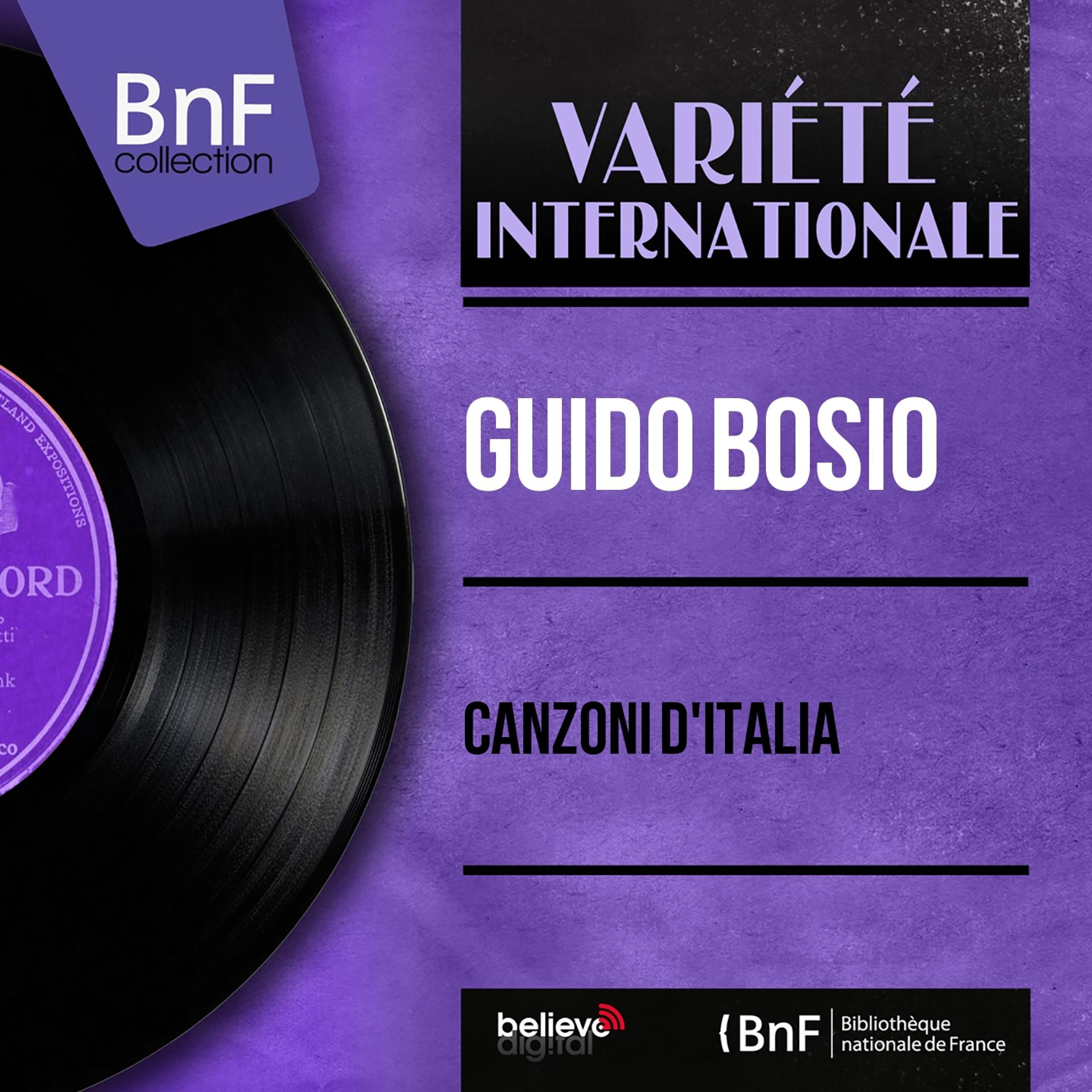 Постер альбома Canzoni d'Italia (Mono Version)