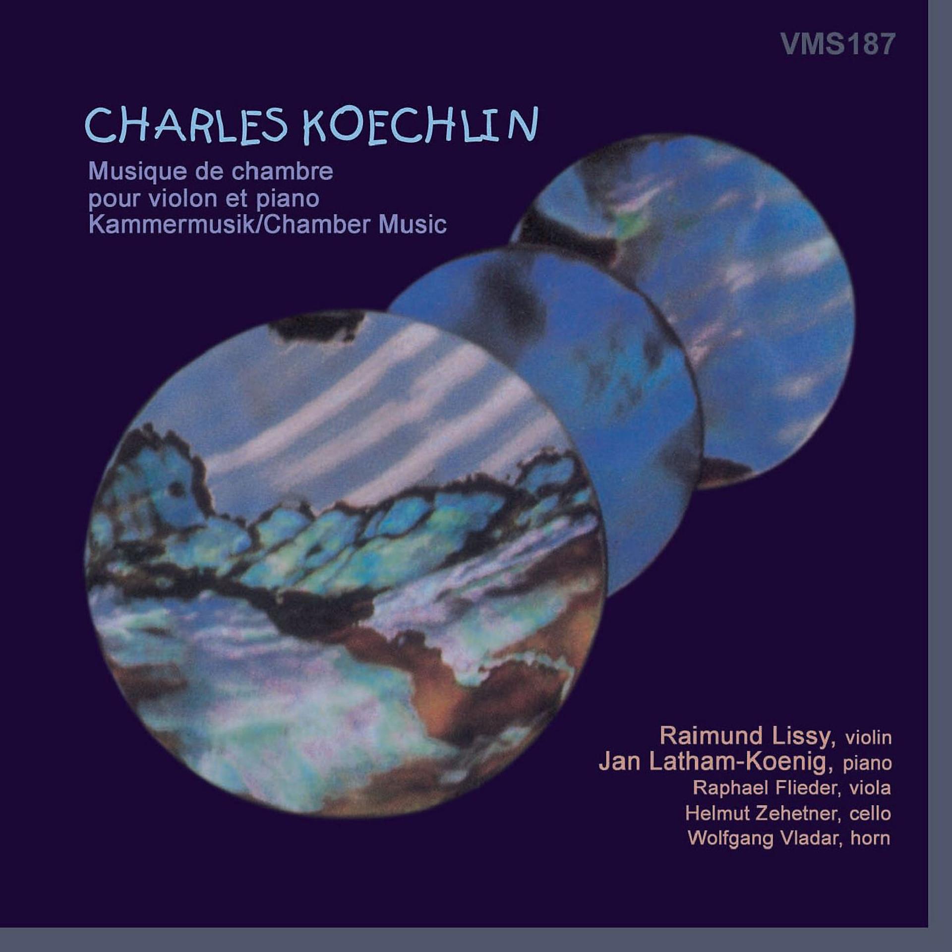 Постер альбома Koechlin: Musique de chambre