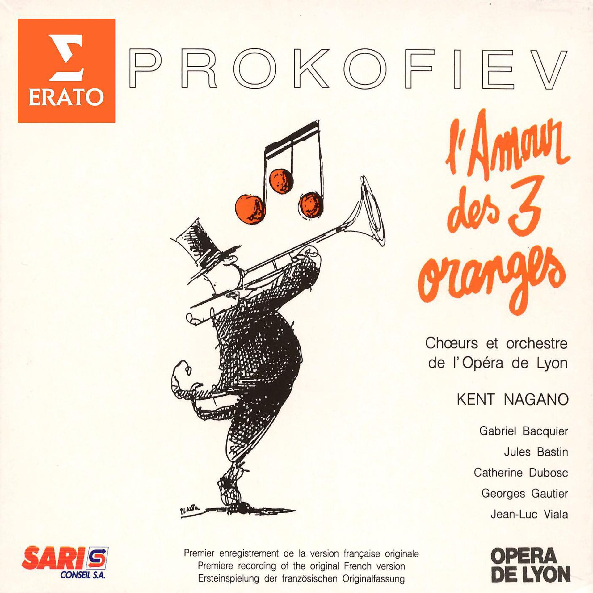Постер альбома Prokofiev - The Love for Three Oranges