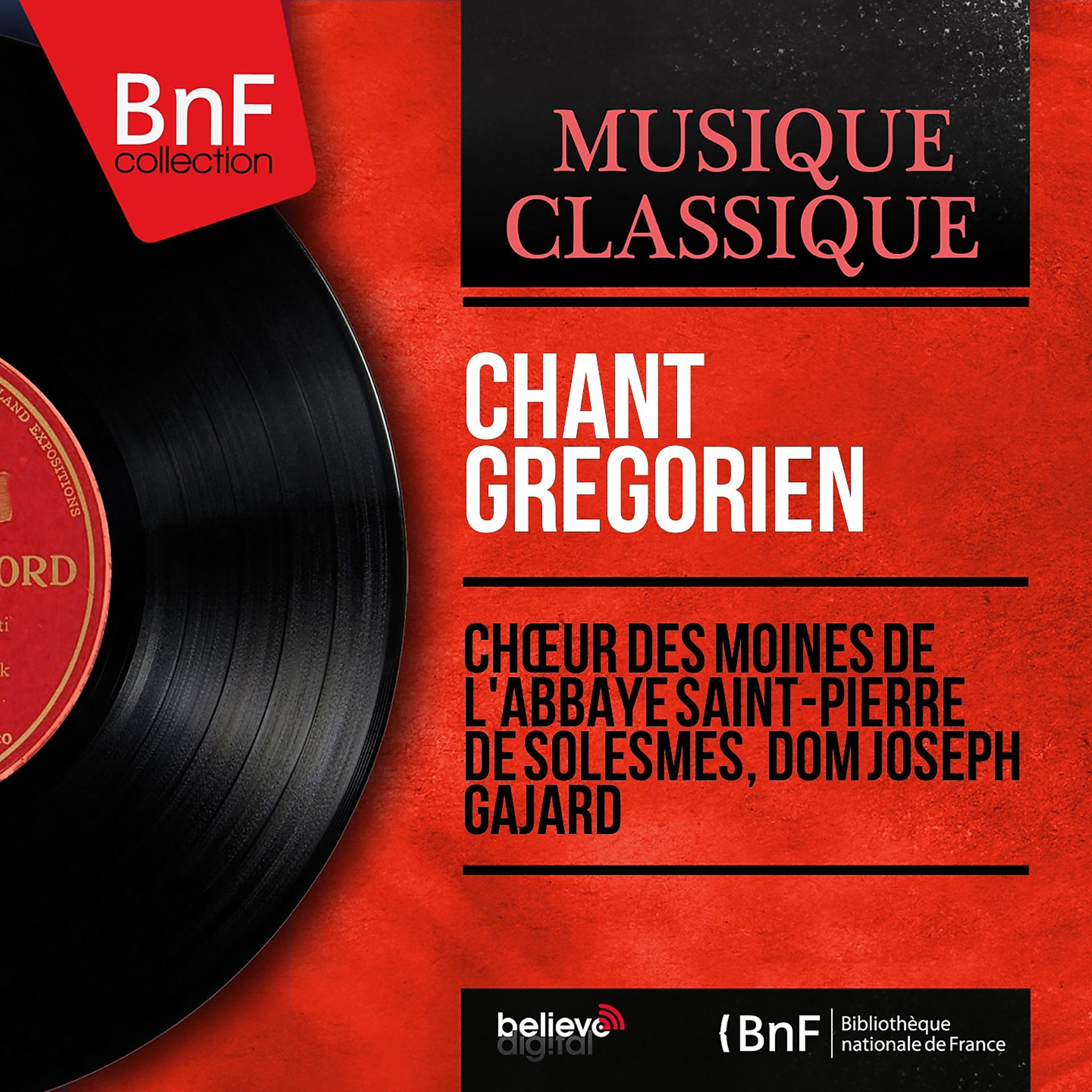 Постер альбома Chant grégorien (Mono Version)