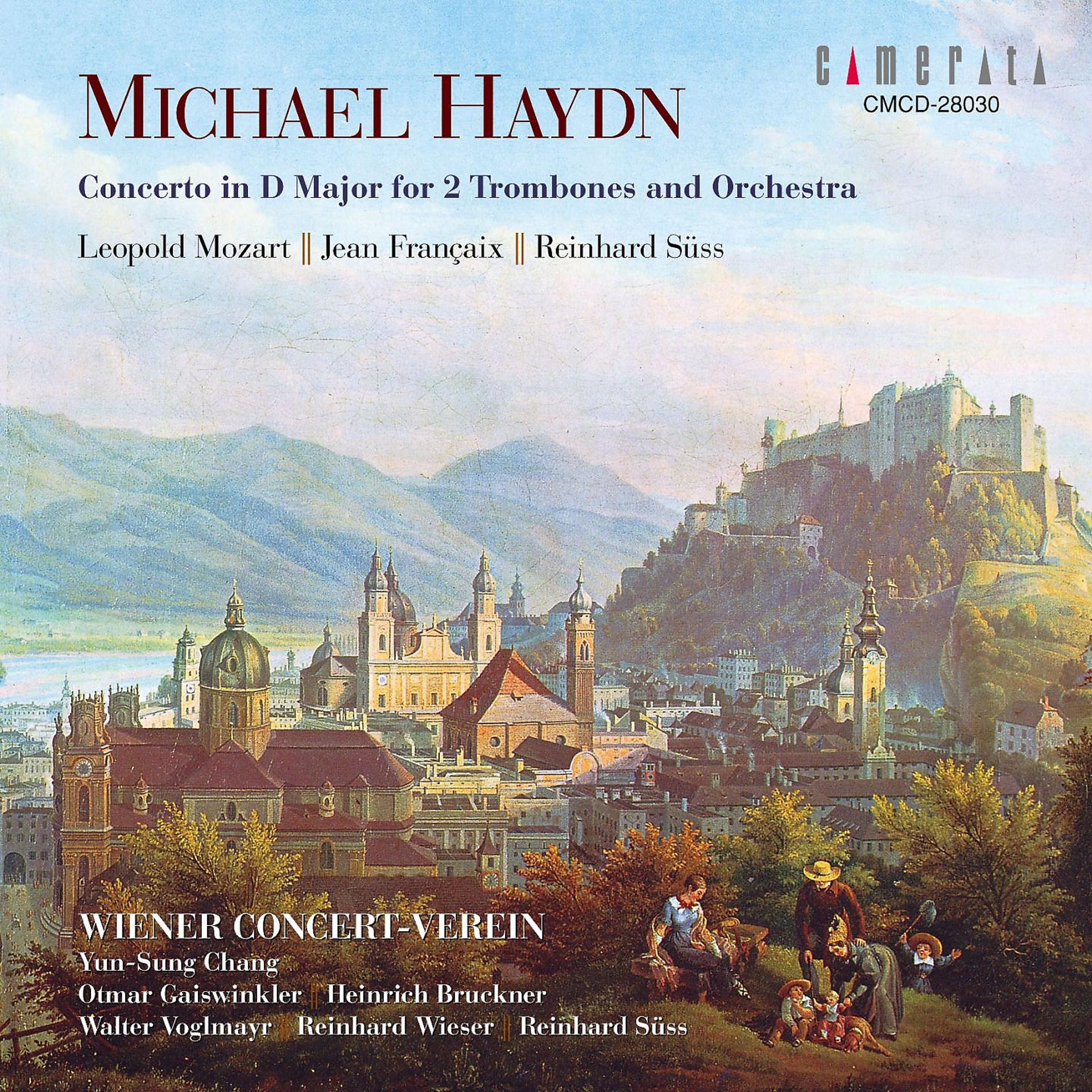 Постер альбома Michael Haydn: Concerto for 2 Trombones and Orchestra