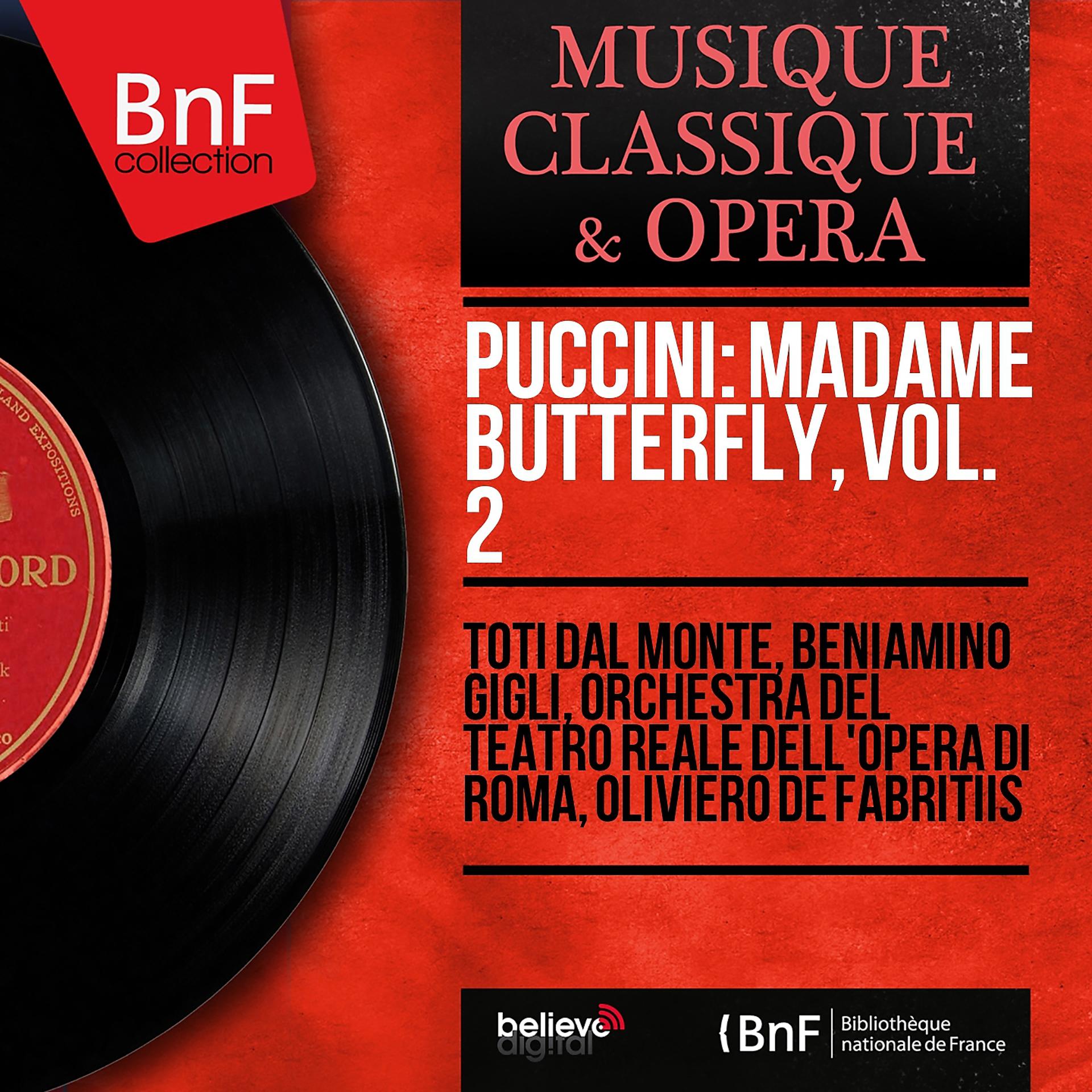 Постер альбома Puccini: Madame Butterfly, vol. 2