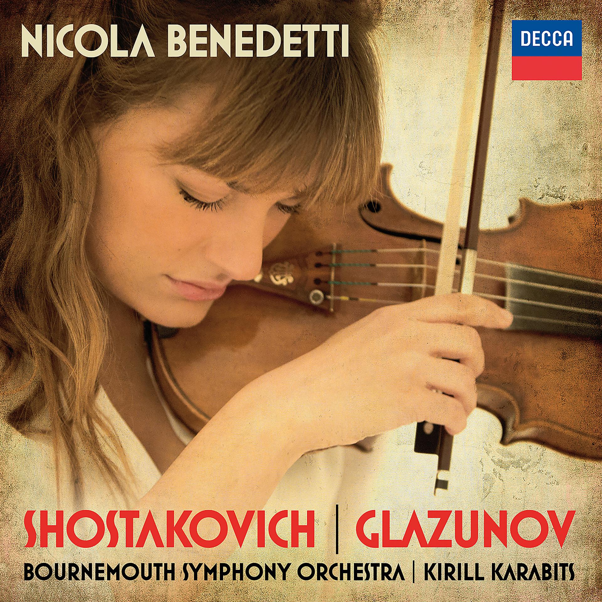 Постер альбома Shostakovich: Violin Concerto No.1; Glazunov: Violin Concerto