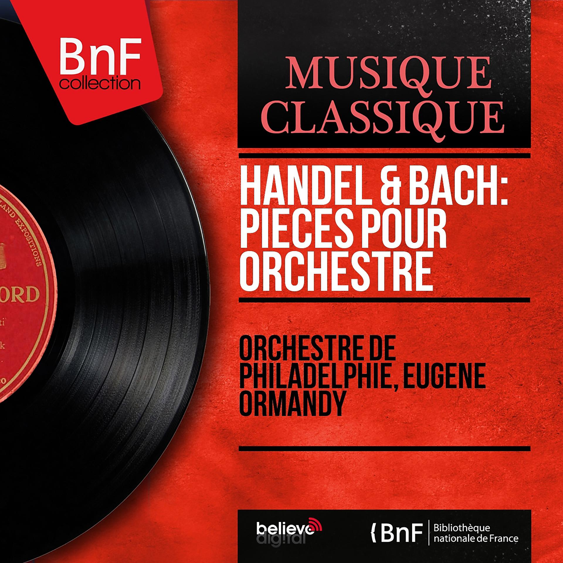 Постер альбома Händel & Bach: Pièces pour orchestre