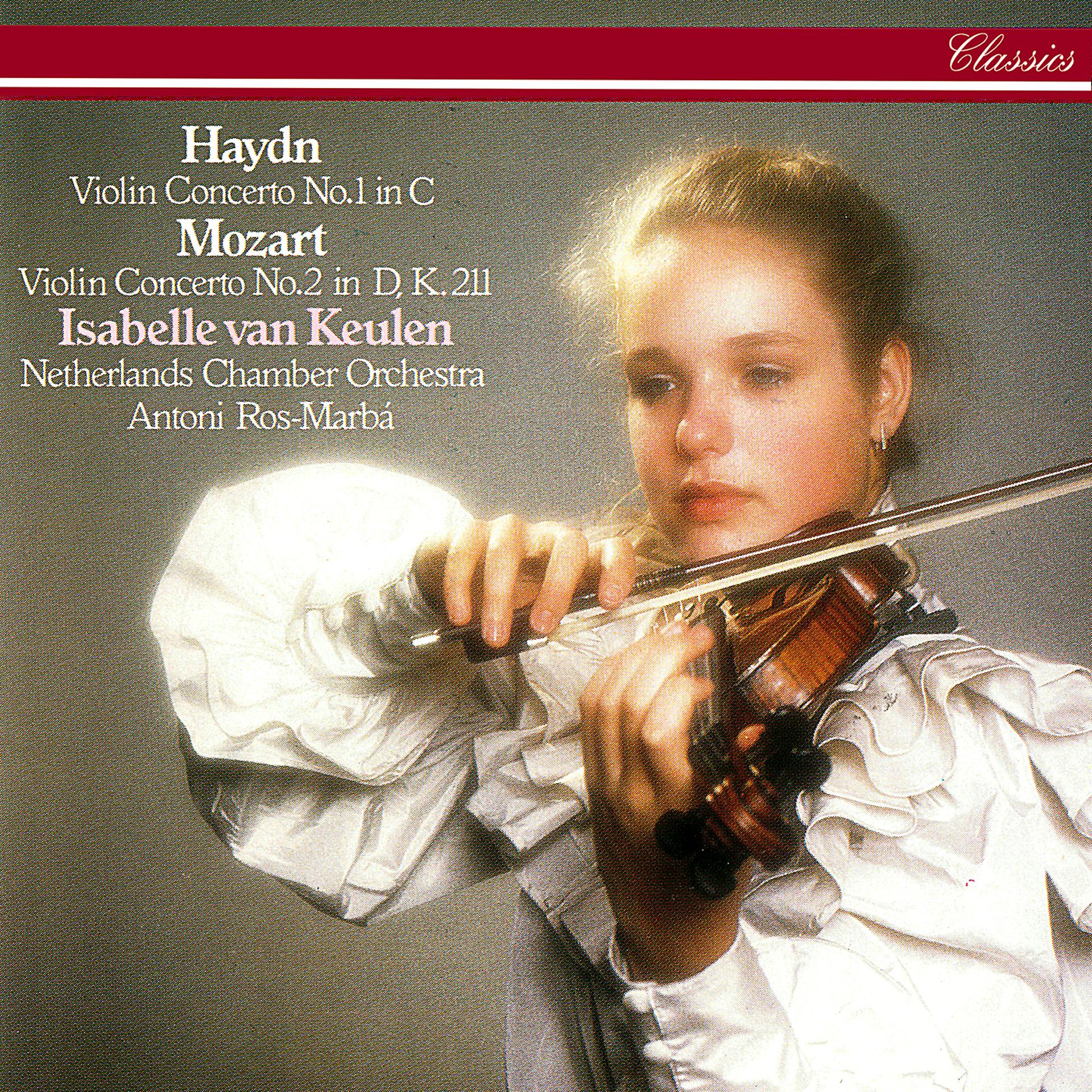 Постер альбома Haydn: Violin Concerto No. 1 / Mozart: Violin Concerto No. 2