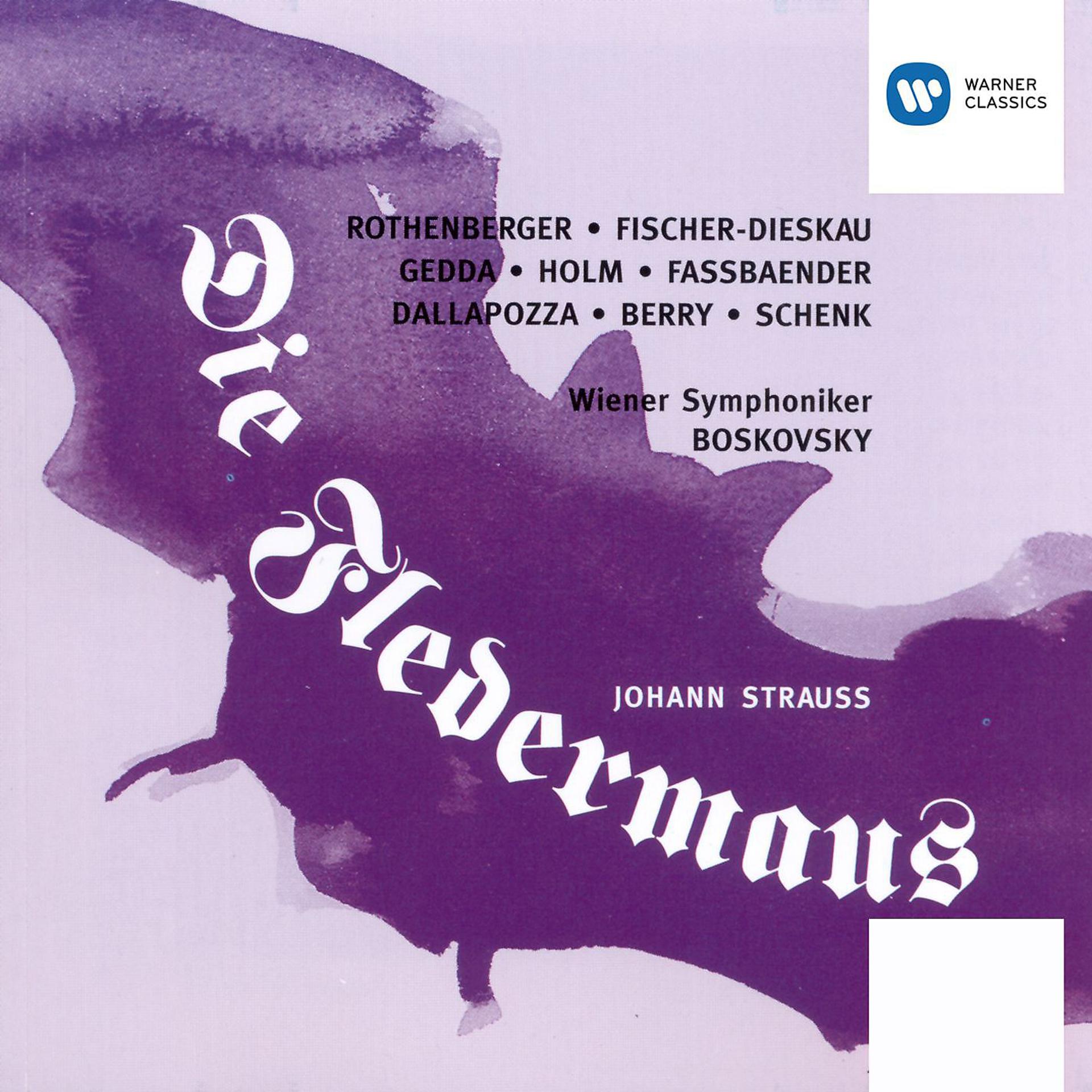 Постер альбома J. Strauss II Die Fledermaus
