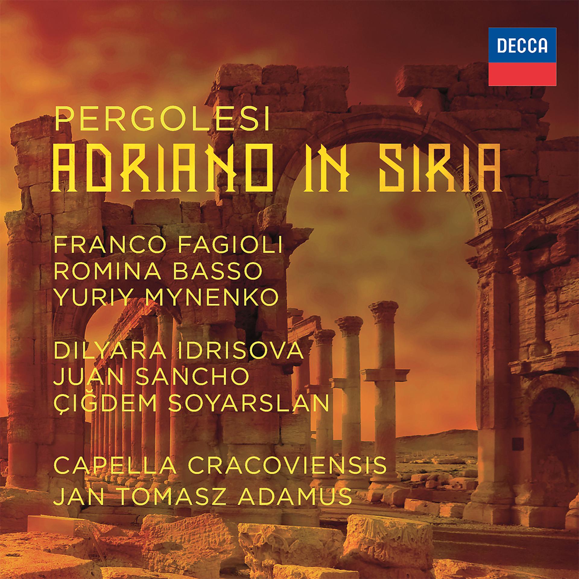 Постер альбома Pergolesi: Adriano in Siria - "Sul mio cor so ben qual sia Farnaspe"
