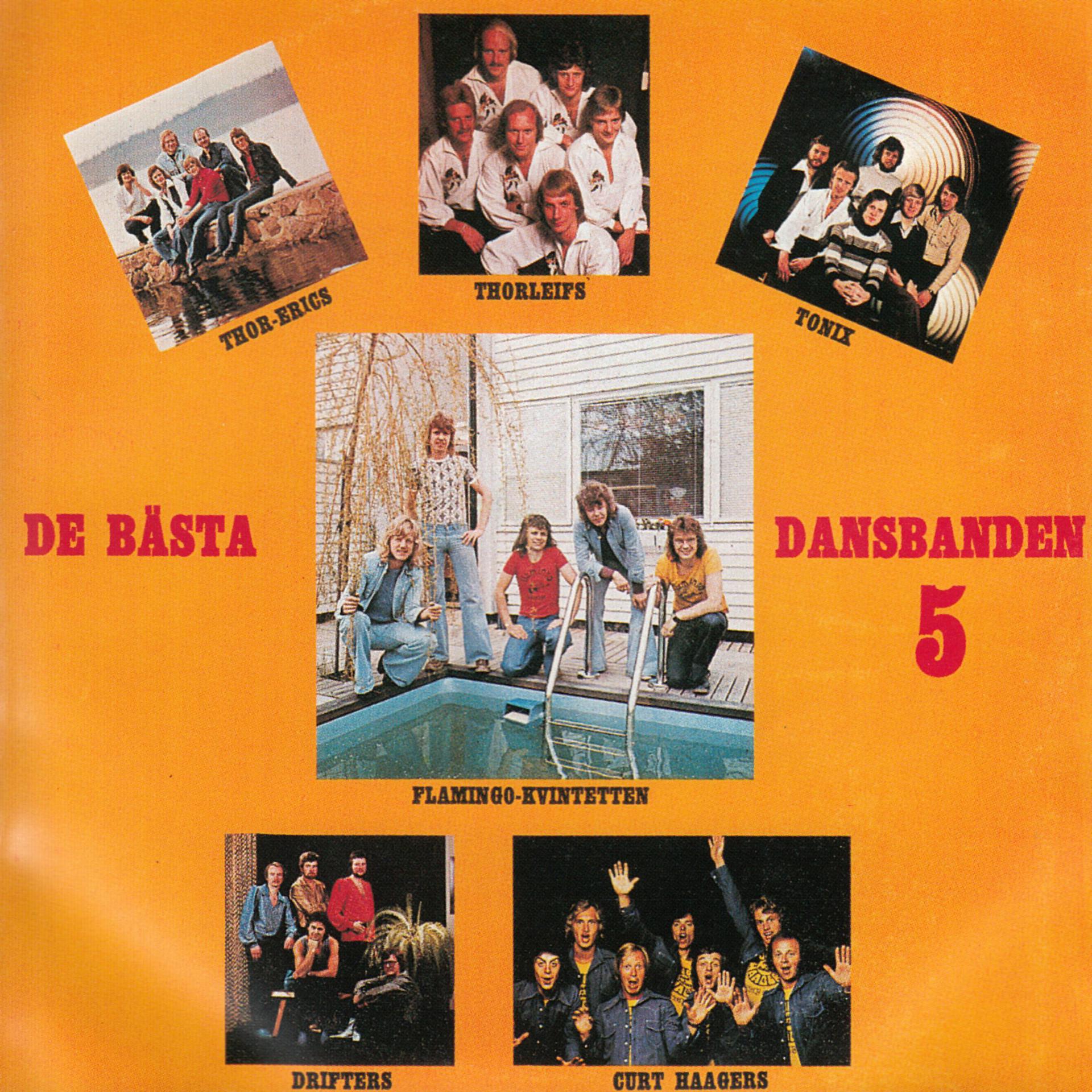 Постер альбома De bästa dansbanden 5