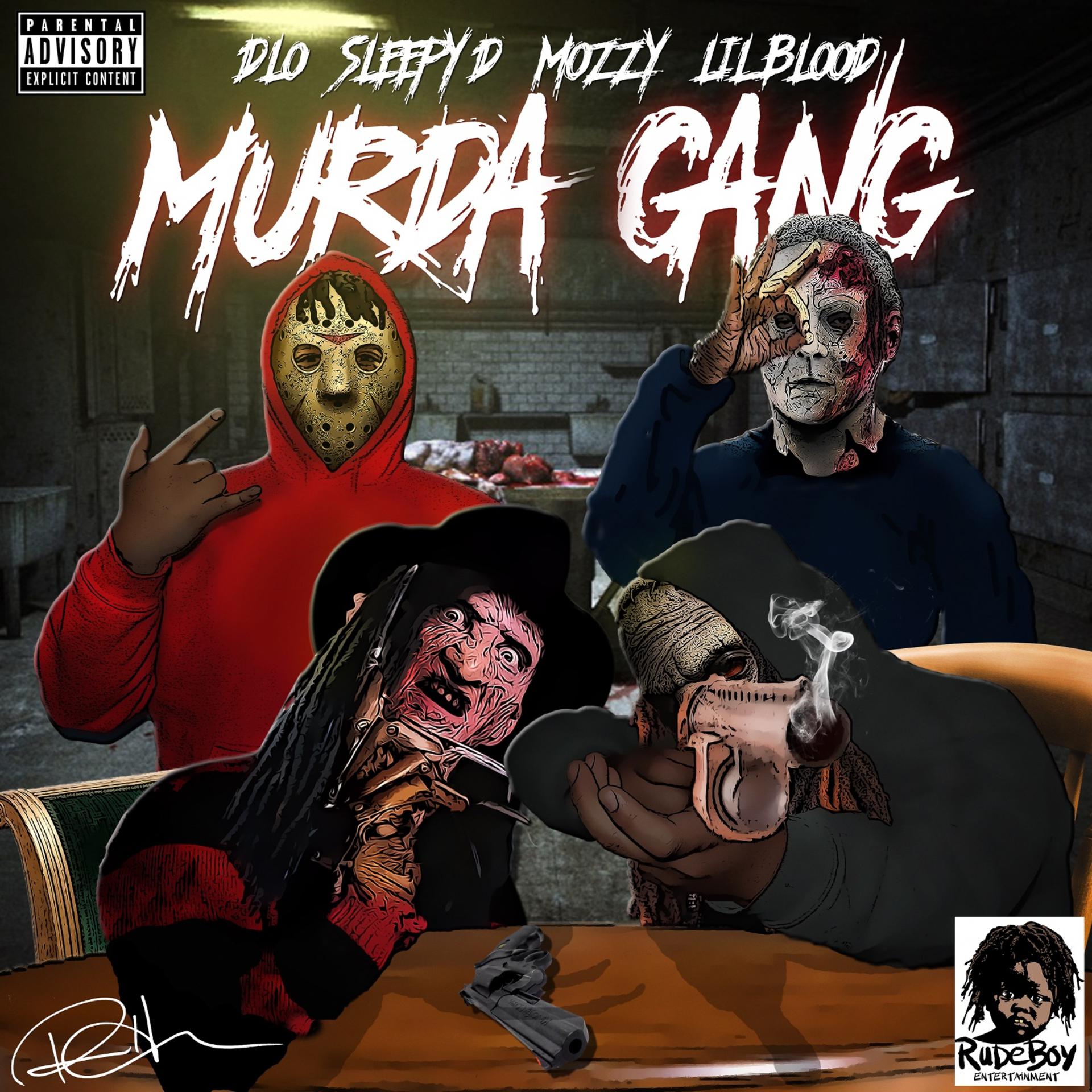 Постер альбома Murda Gang (feat. Sleepy D, Mozzy, & Lil Blood) -Single