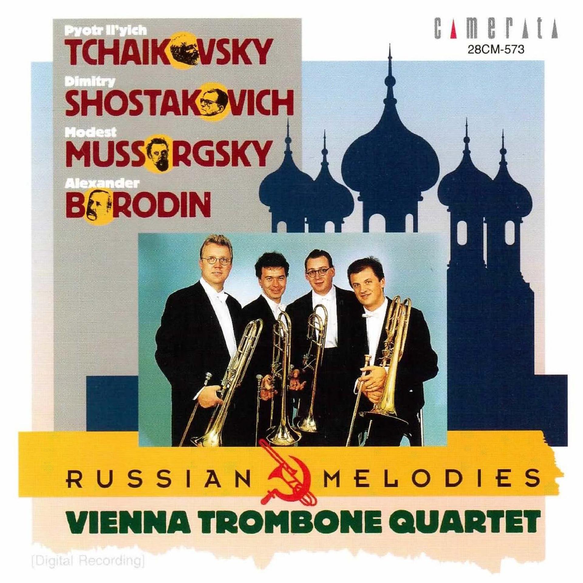 Постер альбома Vienna Trombone Quartet: Russian Melodies