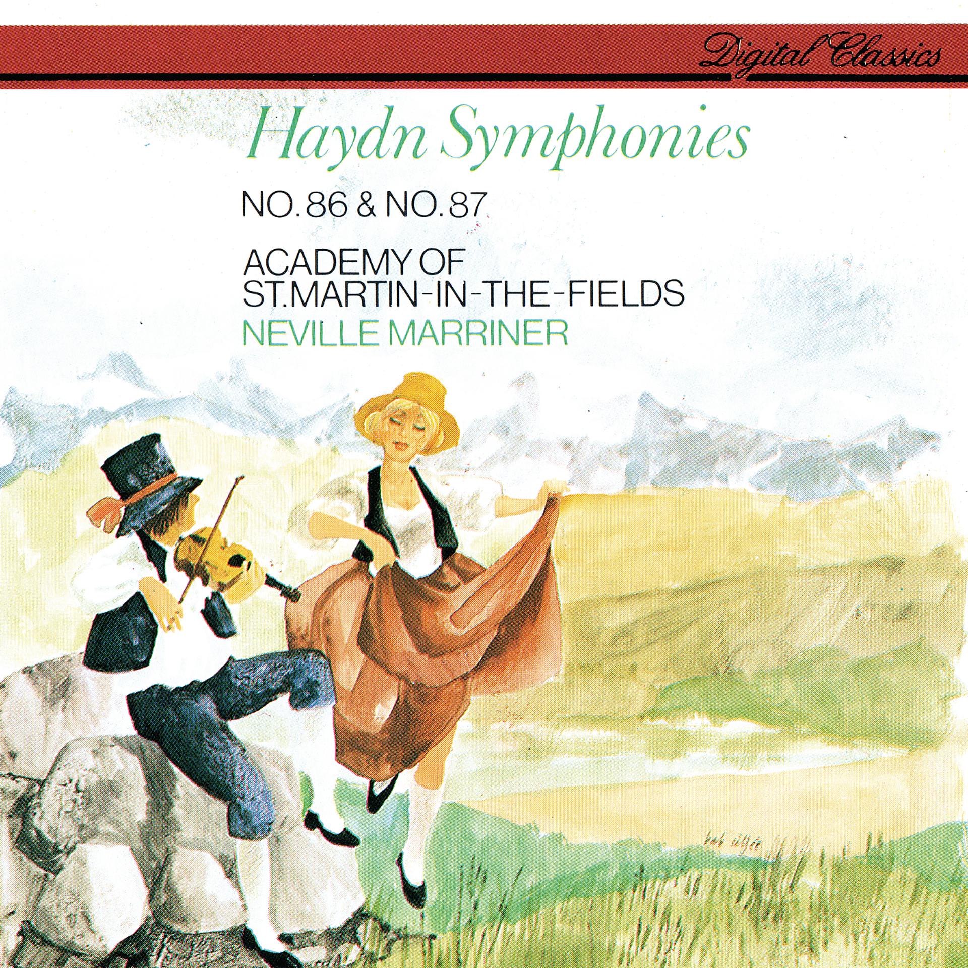 Постер альбома Haydn: Symphonies Nos. 86 & 87