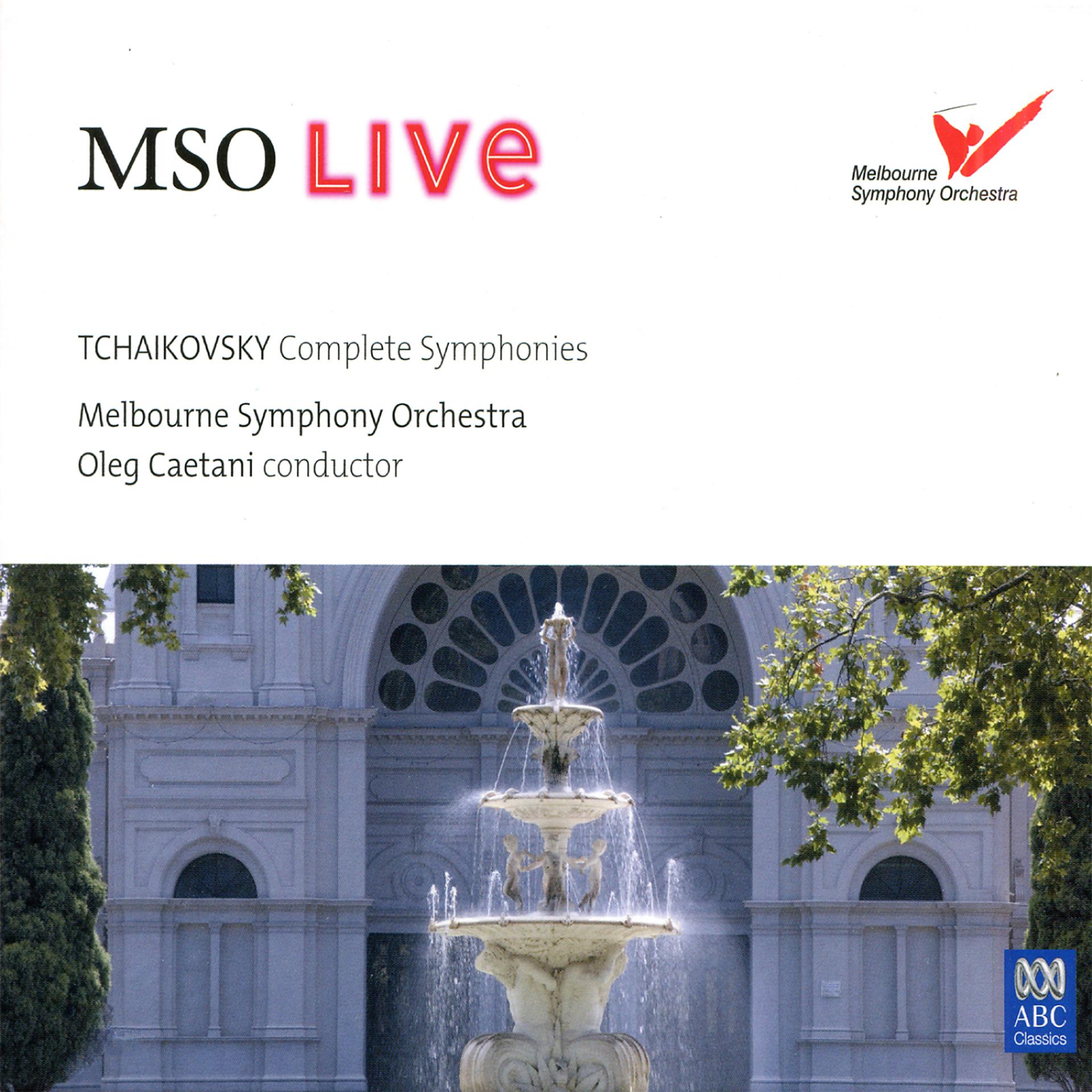 Постер альбома MSO Live – Tchaikovsky: Complete Symphonies