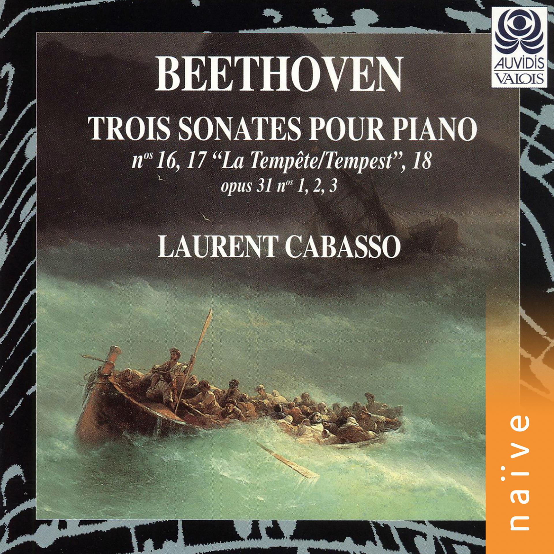 Постер альбома Beethoven: 3 Sonatas for Piano