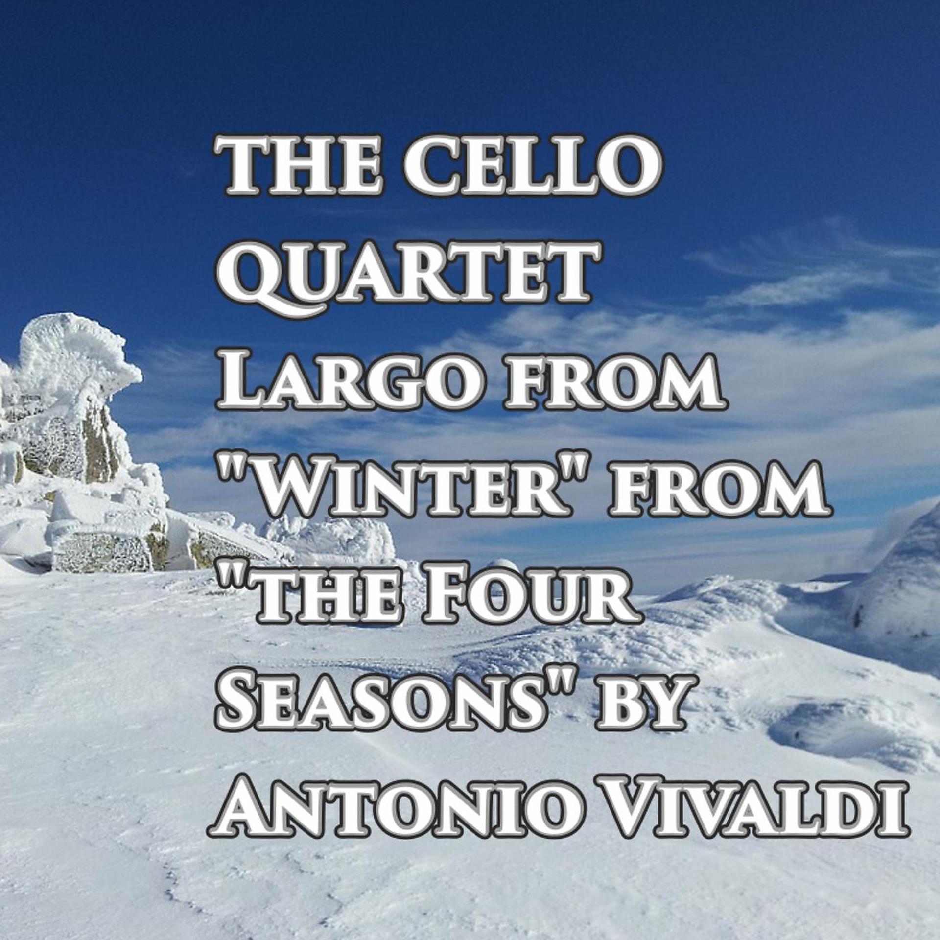 Постер альбома Largo from "Winter" from "the Four Seasons" by Antonio Vivaldi