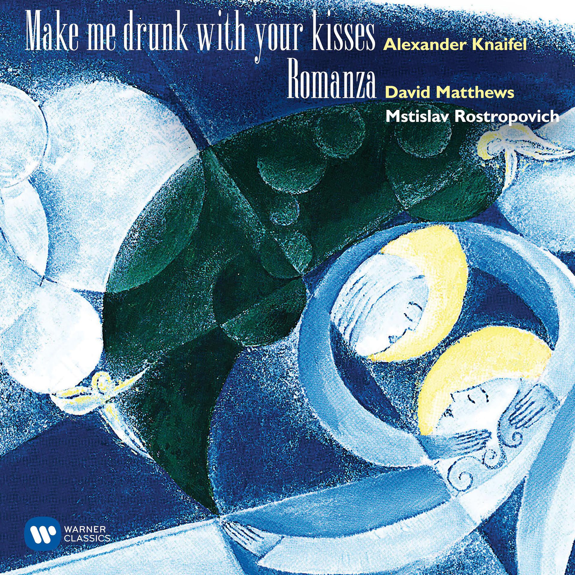 Постер альбома Knaifel: Make me drunk with your kisses - Matthews, David: Romanza (Live)
