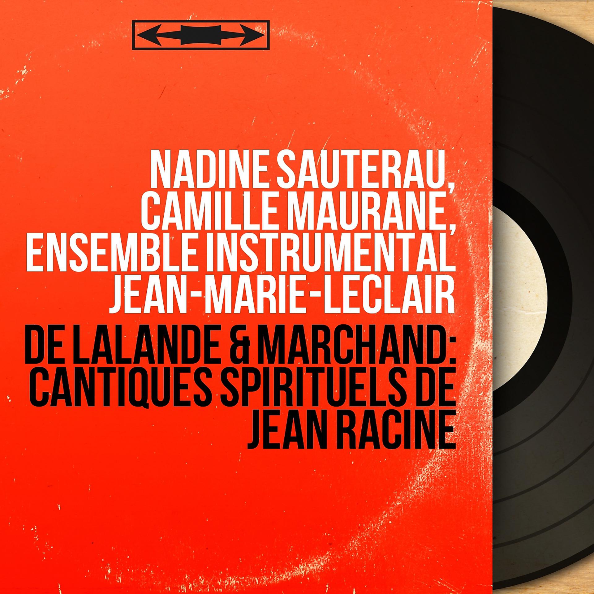Постер альбома De Lalande & Marchand: Cantiques spirituels de Jean Racine