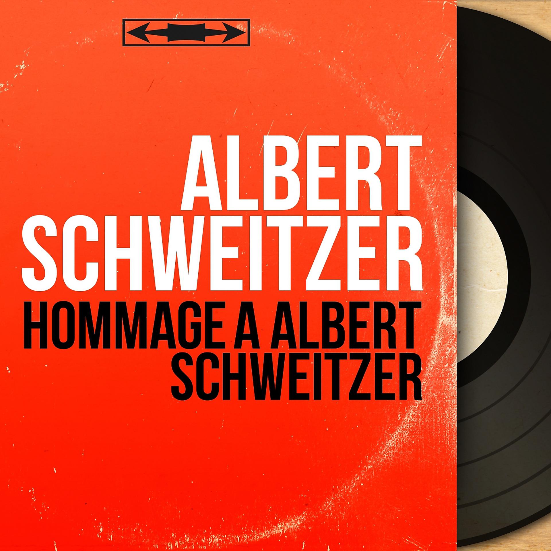 Постер альбома Hommage à Albert Schweitzer