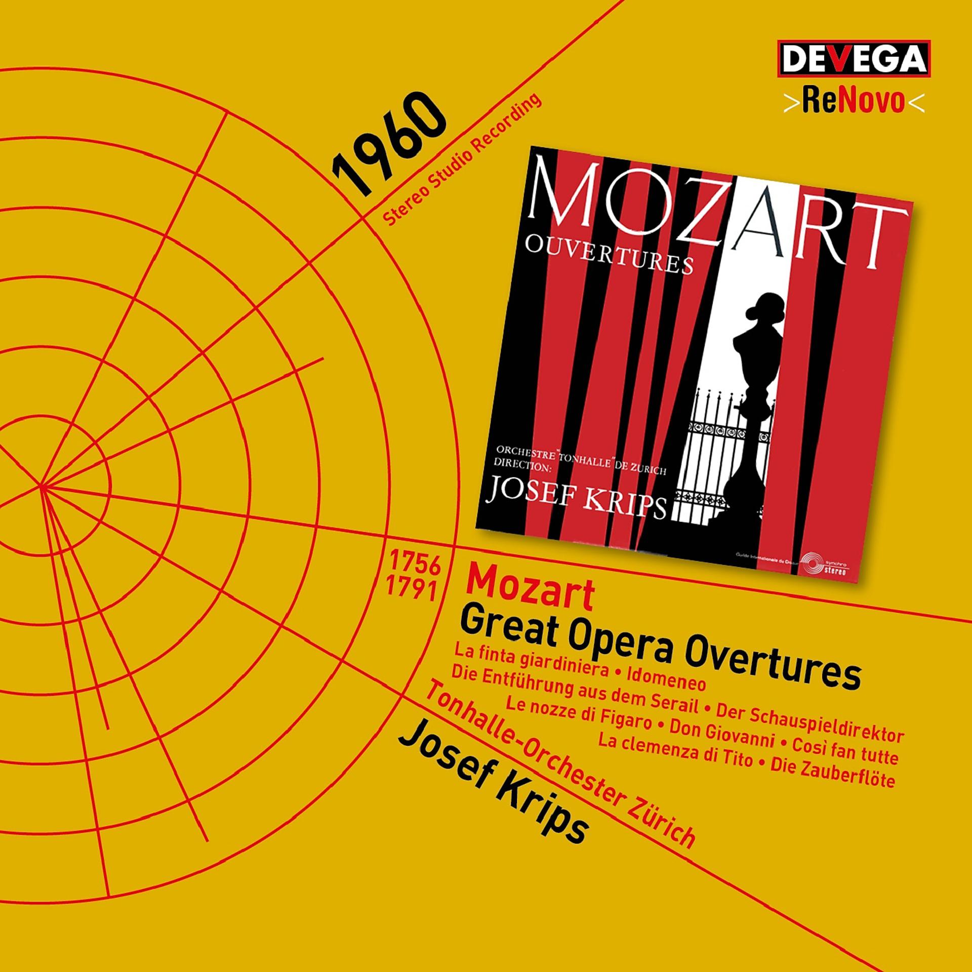 Постер альбома Mozart: Great Opera Overtures