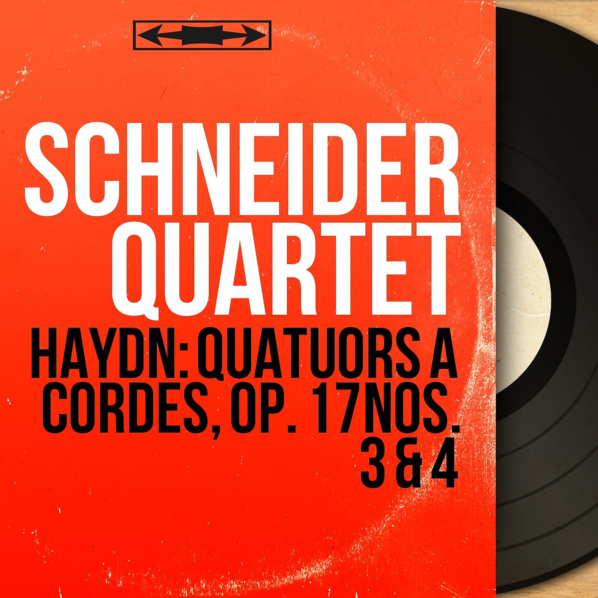 Постер альбома Haydn: Quatuors à cordes, Op. 17 Nos. 3 & 4