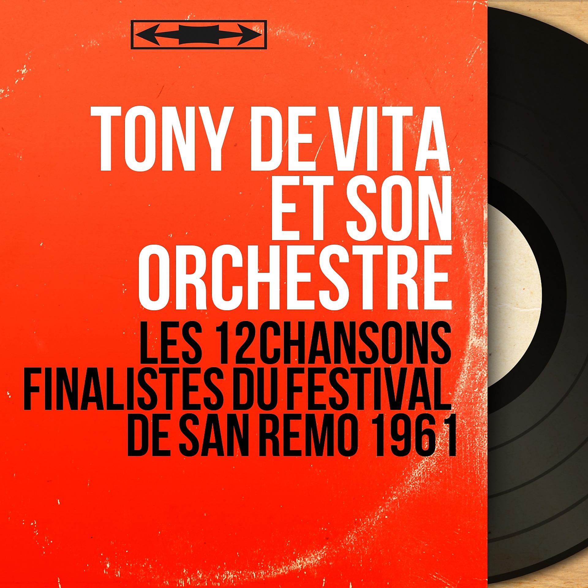 Постер альбома Les 12 chansons finalistes du festival de san remo 1961